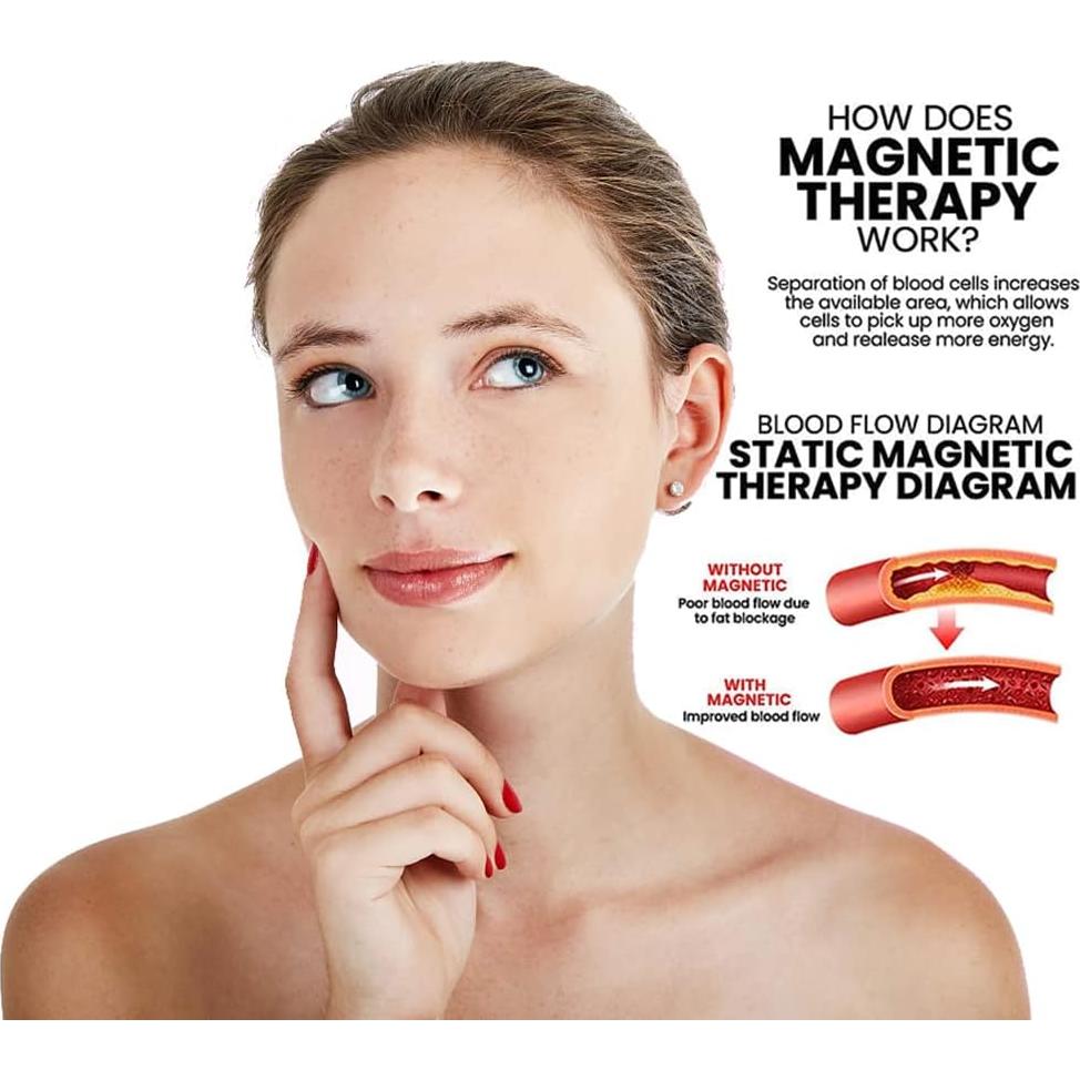 Pendientes de Acupresión Ucilon para Mujeres - 3 Pares de Germanio