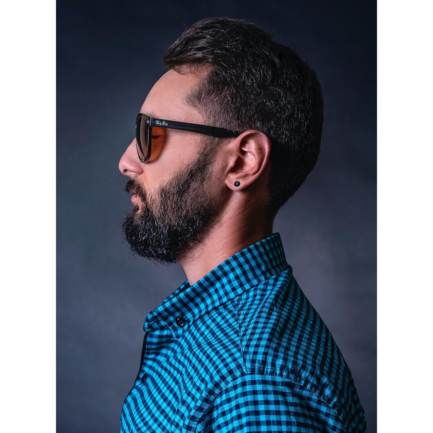 18 Pares Pendientes Magnéticos Ofeiyaa Sin Perforación 4mm 6mm