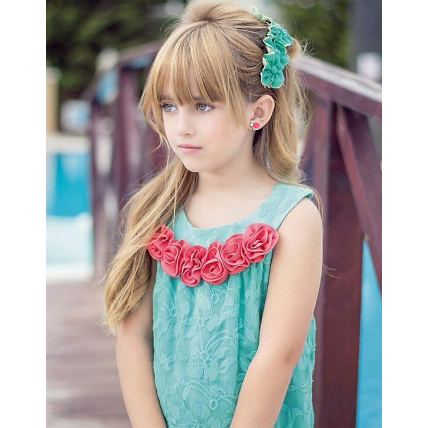 20 Pares de Pendientes de Clip para Niños - Animales Lindos