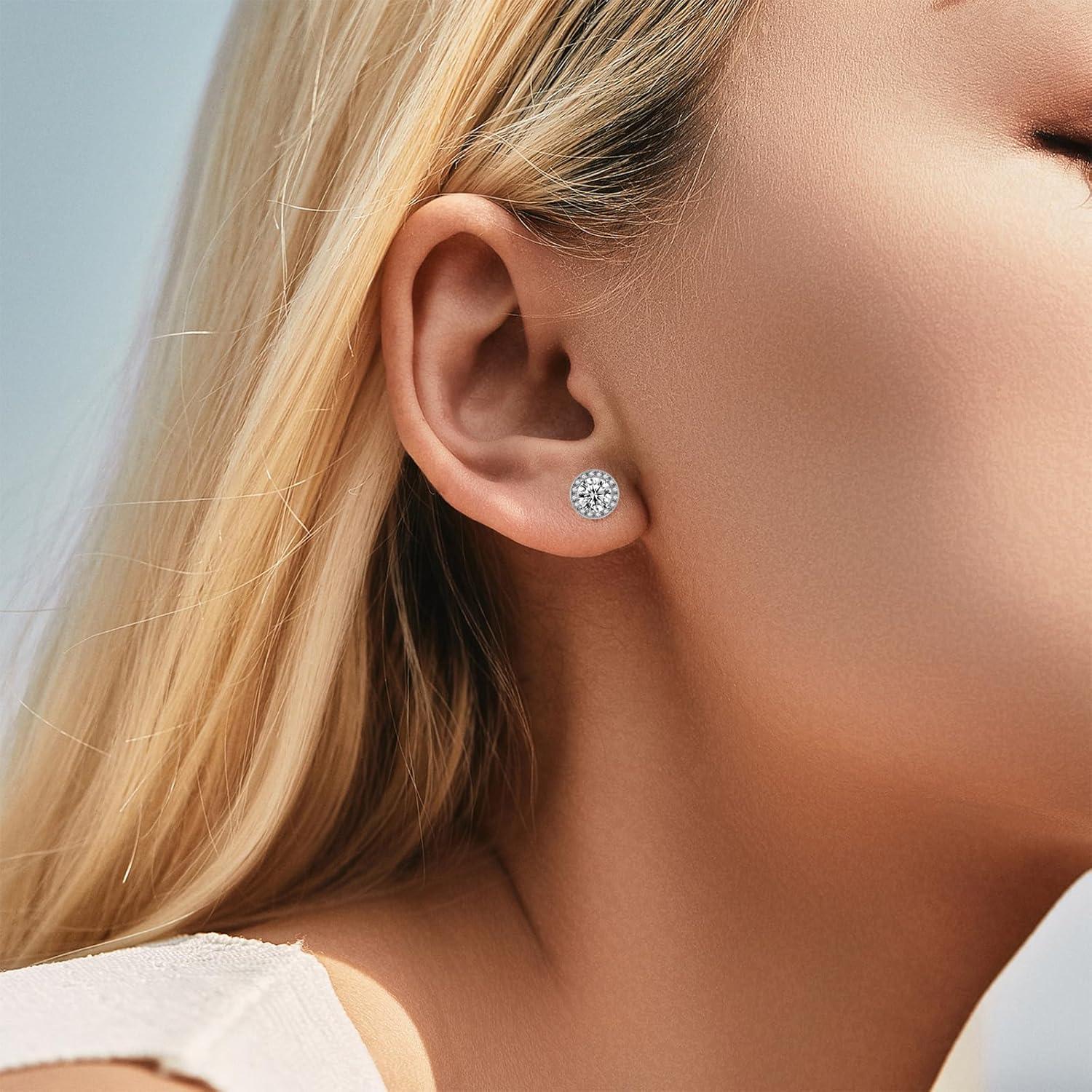 Pendientes Linfáticos de Germanio Linfvity para Mujeres Plata