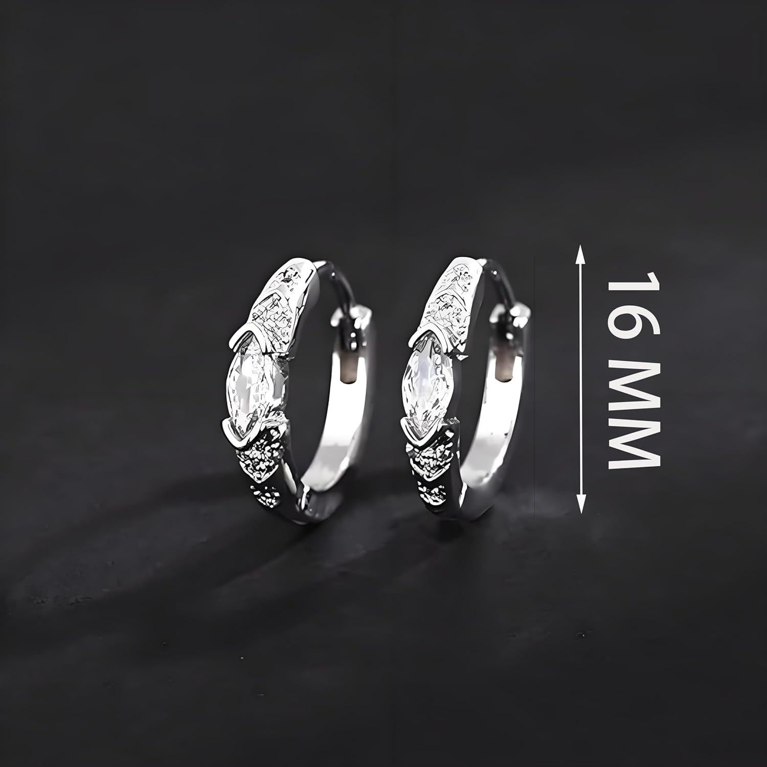 Conjunto de Pendientes de Drenaje Linfático Titanio Ion 16mm