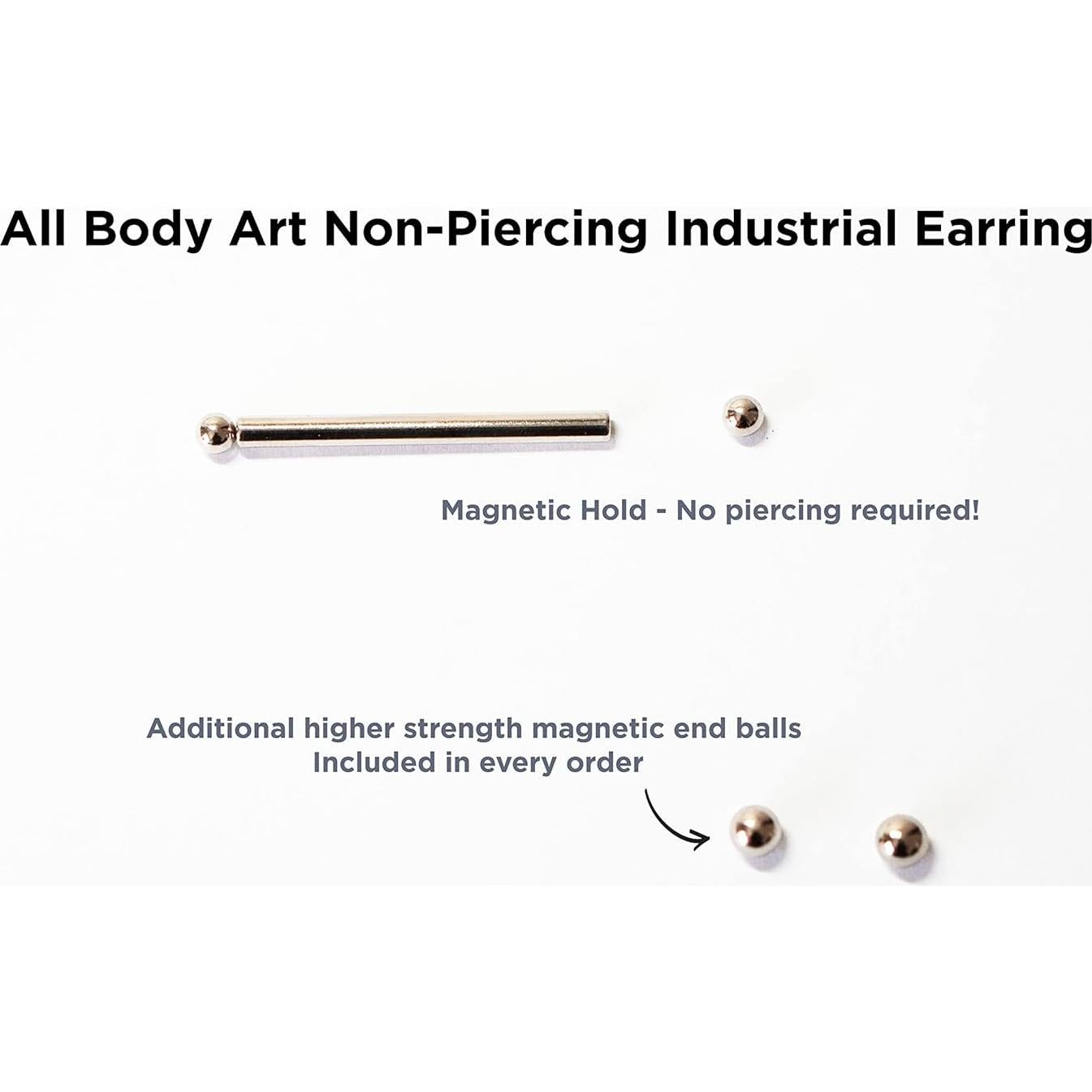 Pendiente Industrial Falso Ajustable Sin Perforación 20mm