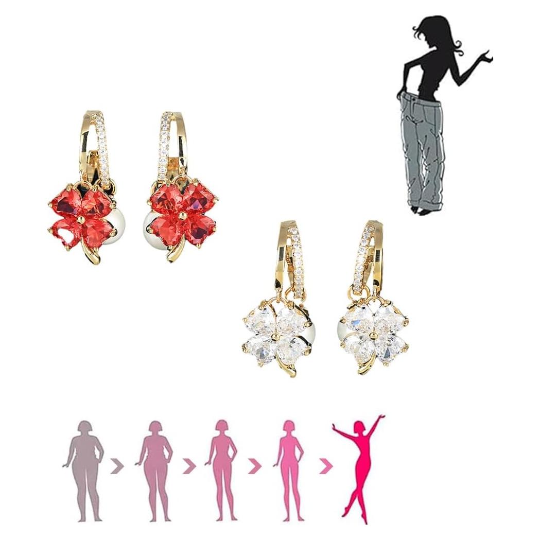 Pendientes de Aro de Drenaje Linfático Lymphvity - 4 Pares