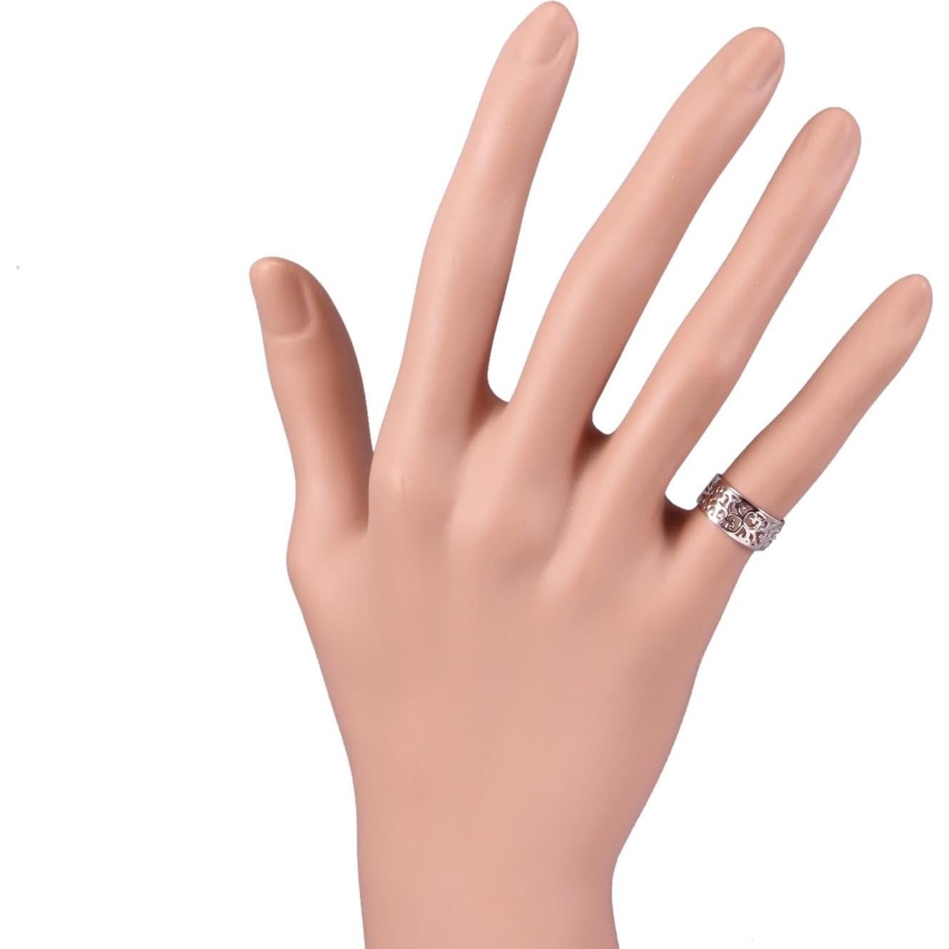 Anillo Abierto Ajustable VIKI LYNN para Mujeres - Joyería de Verano