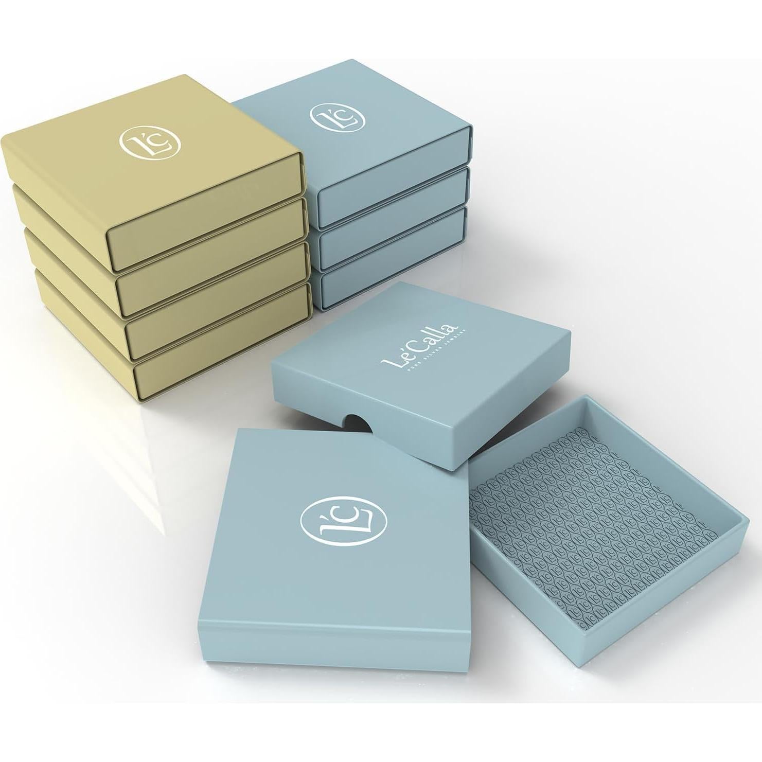 Anillo de Dedo Minimalista LeCalla Plata Esterlina 925 Ajustable