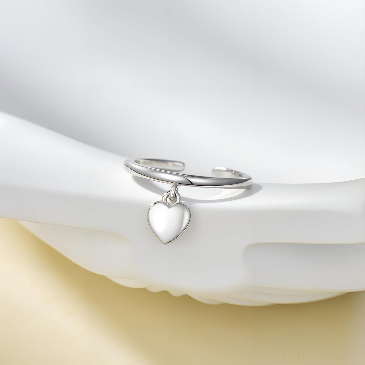 Anillo Abierto de Plata Esterlina 925 CHIC & ARTSY para Mujeres