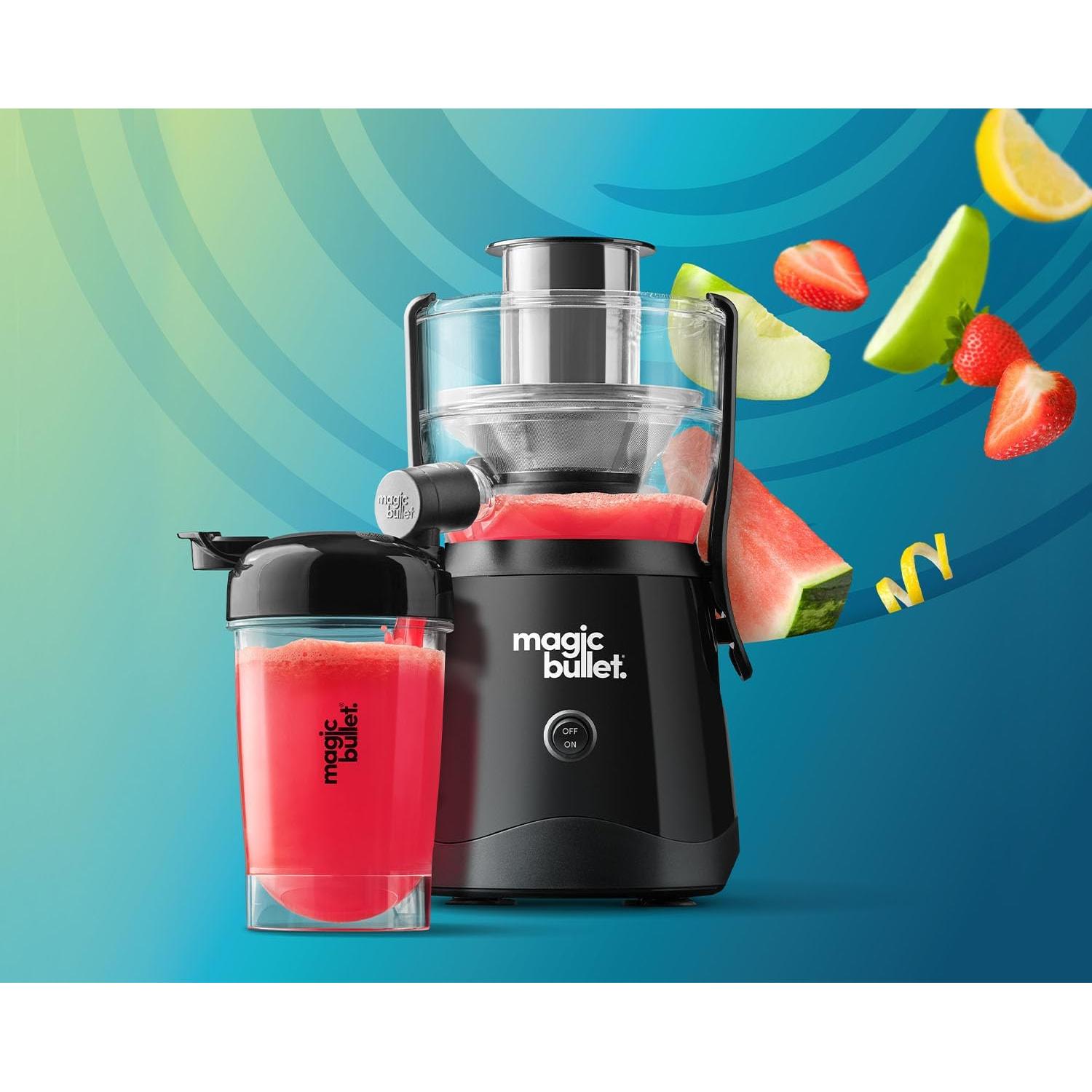 Extractor de Jugos Magic Bullet 0.5L Negro Compacto