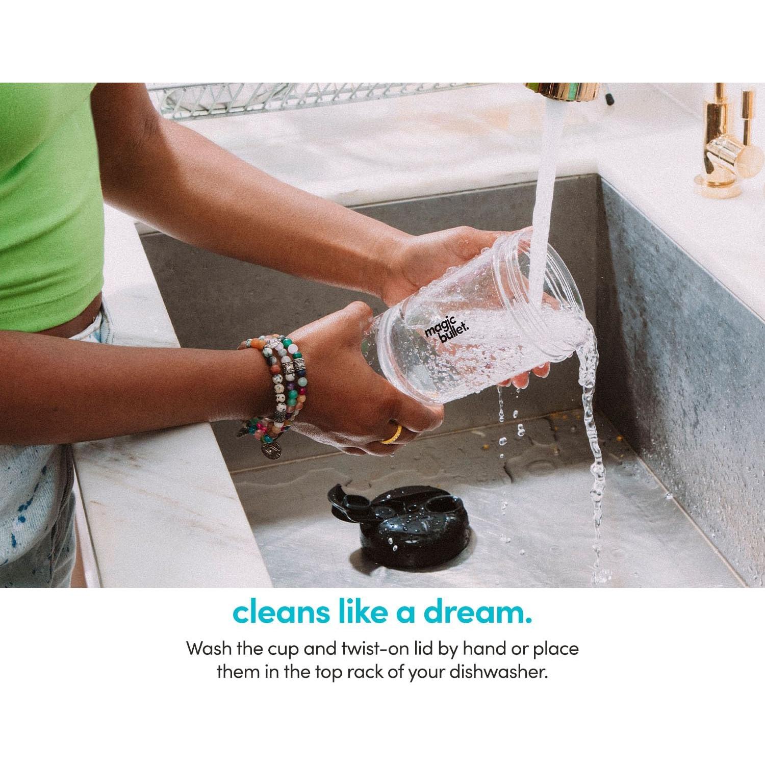 Extractor de Jugos Magic Bullet 0.5L Negro Compacto