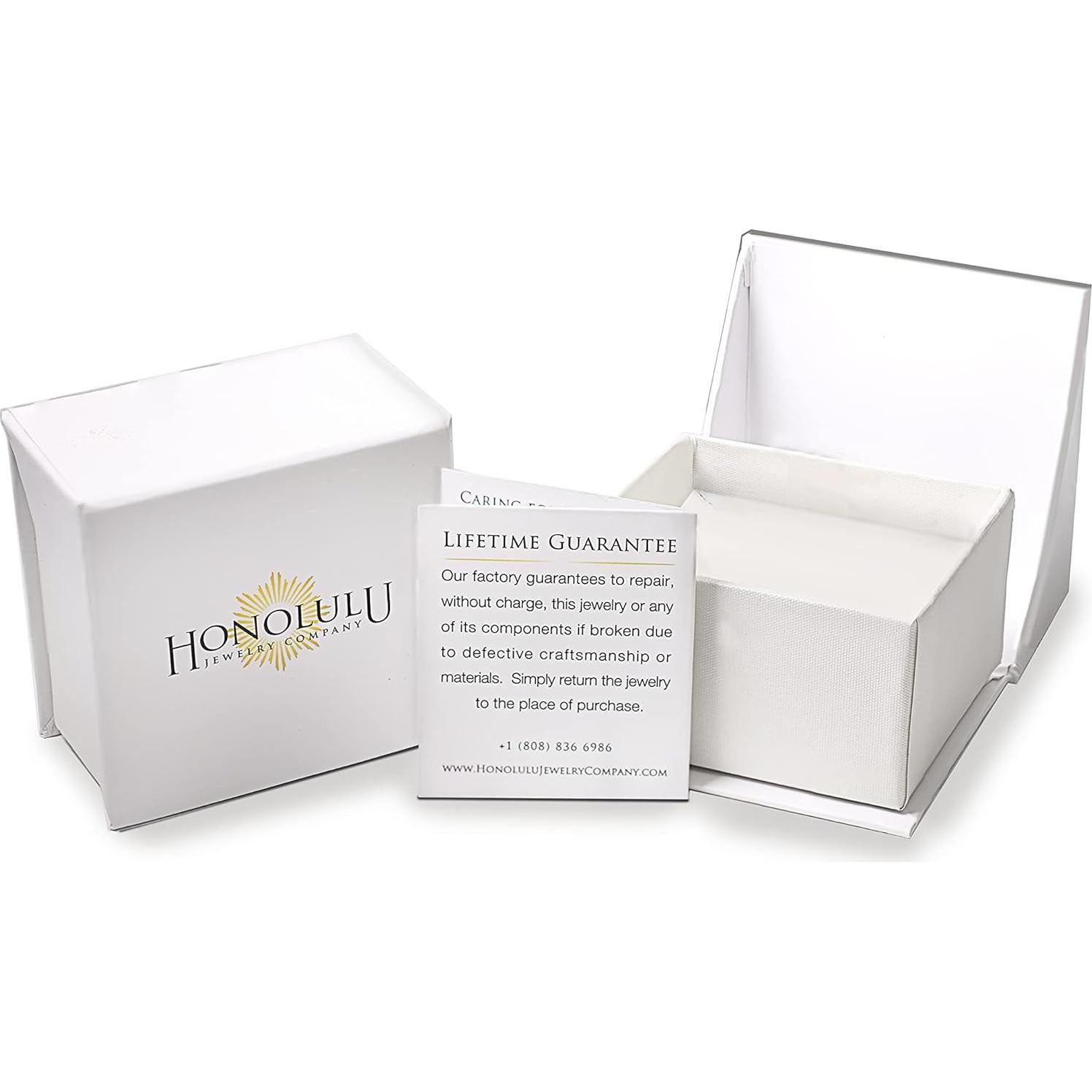 Anillo de plata esterlina 925 plumeria Honolulu Jewelry 8mm