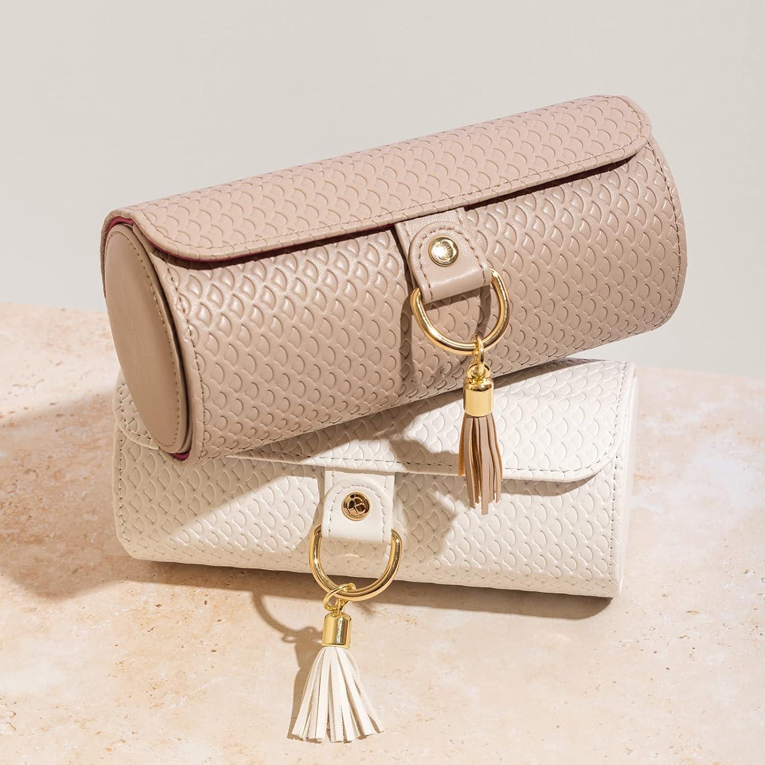 Caja de Joyería Vlando Pequeña Gris, Organizador de Viaje