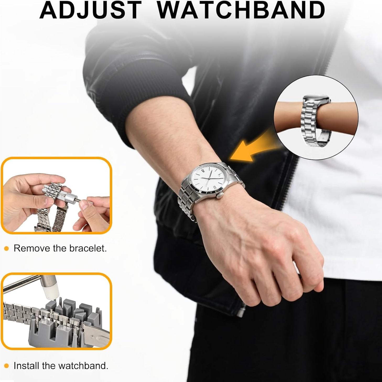 Kit de Eliminación de Eslabones de Reloj Xaumsa ST01 con Herramientas