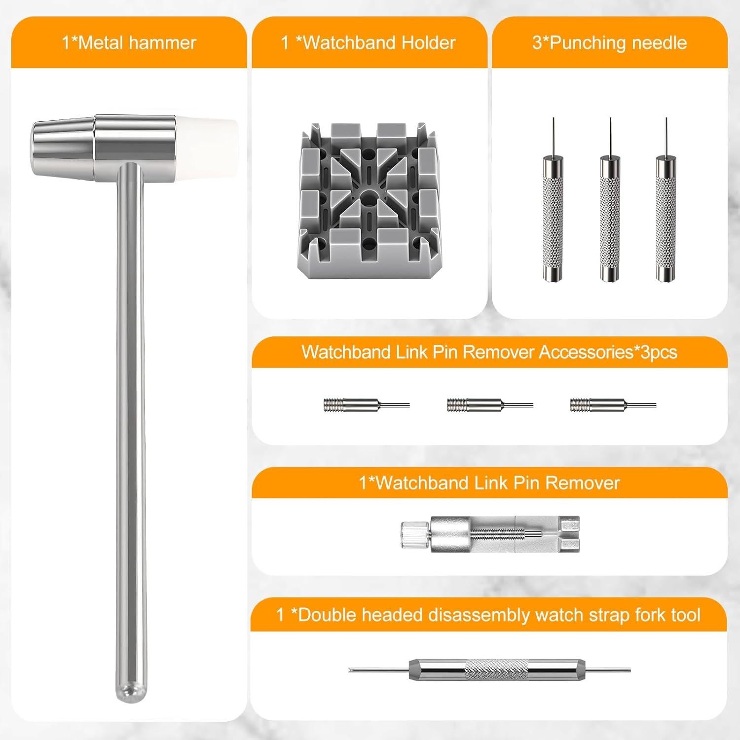 Kit de Eliminación de Eslabones de Reloj Xaumsa ST01 con Herramientas