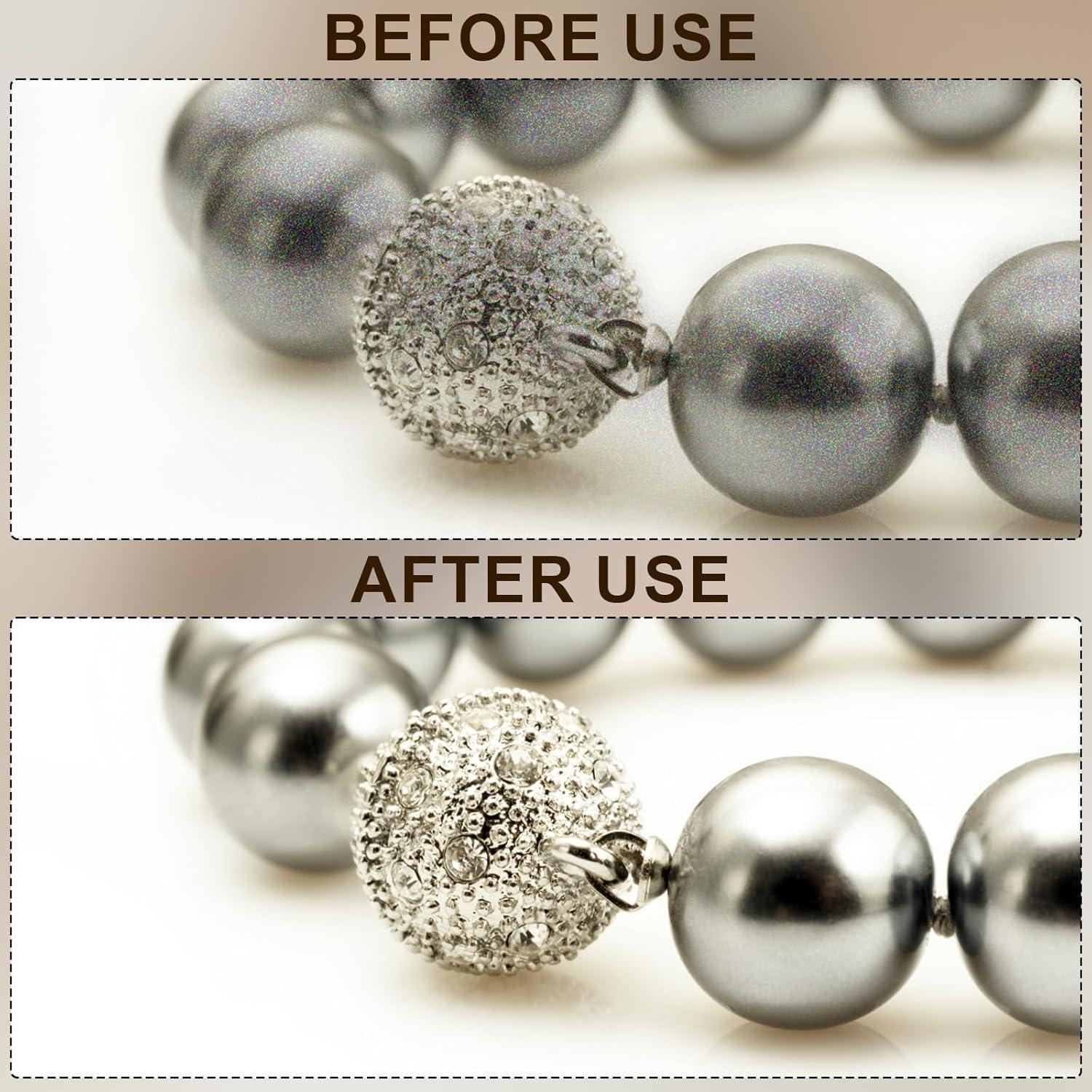 Paños de Pulido de Joyería TOYMIS 4 Piezas 20x20cm