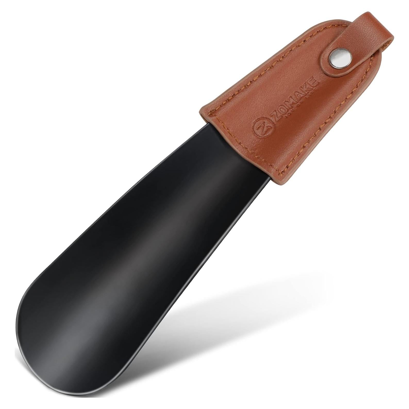 Cuerno de Zapato ZOMAKE de Metal 17 cm Portátil para Viaje