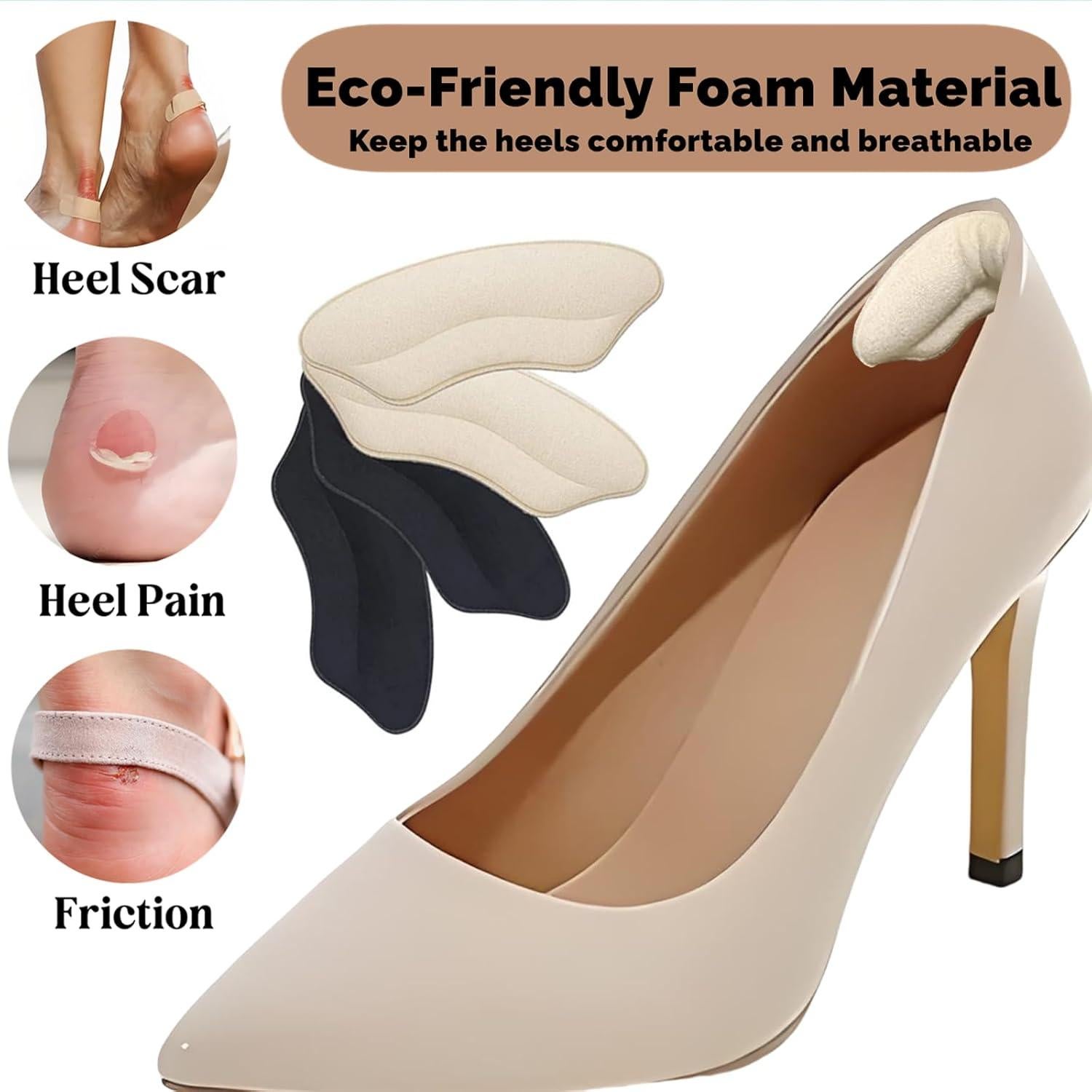 10 Almohadillas para Tacones Cioohan - Ajuste y Comodidad