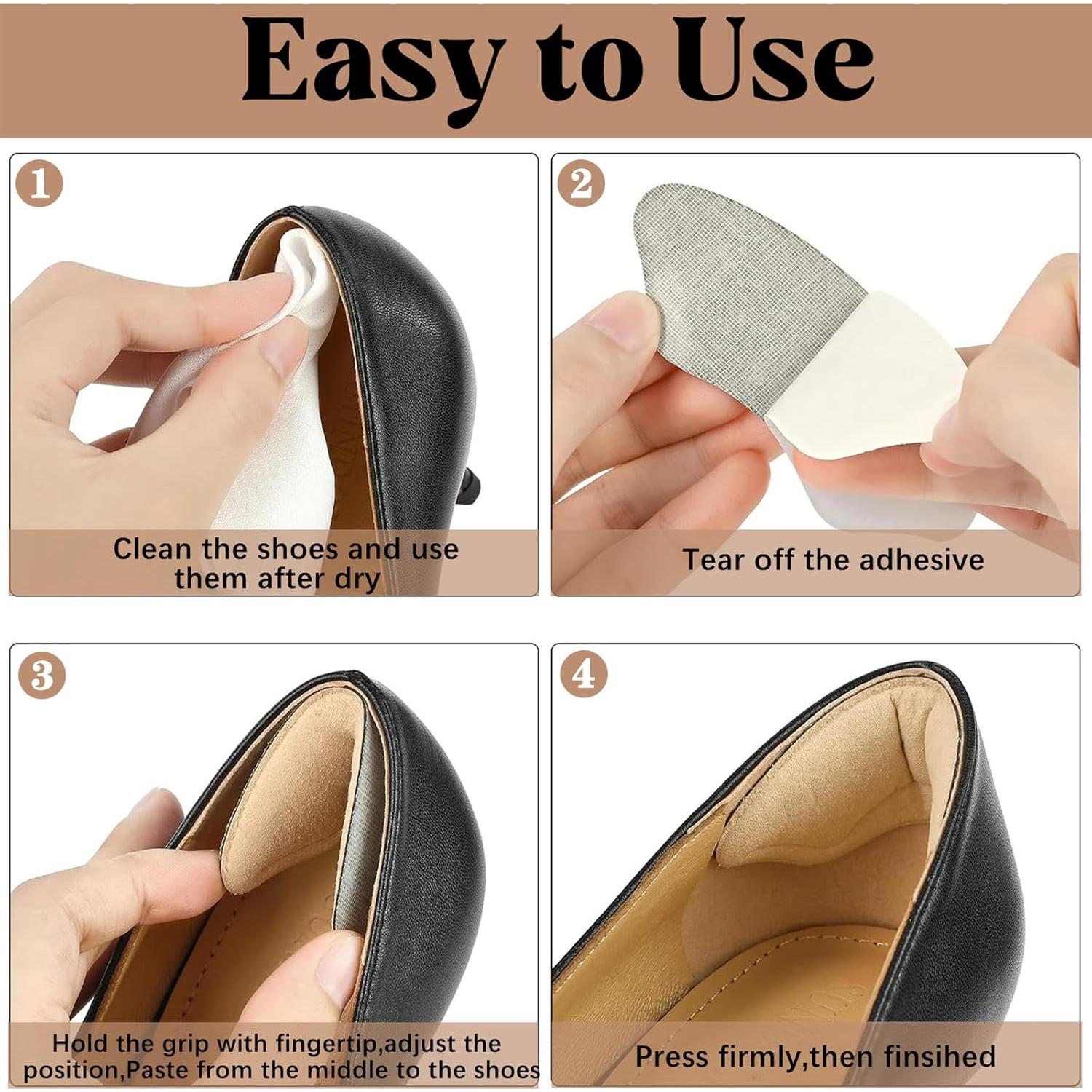 10 Almohadillas para Tacones Cioohan - Ajuste y Comodidad