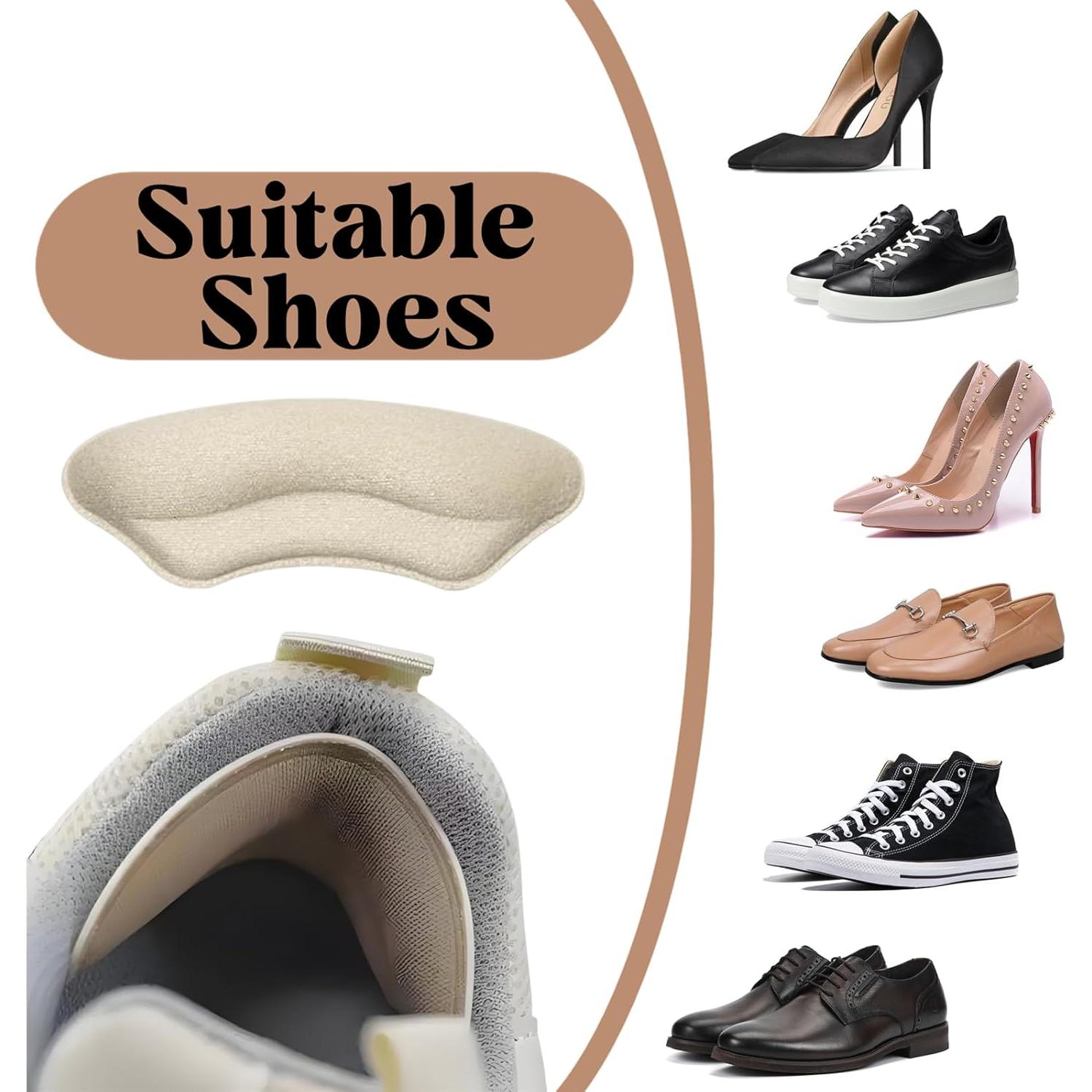 10 Almohadillas para Tacones Cioohan - Ajuste y Comodidad