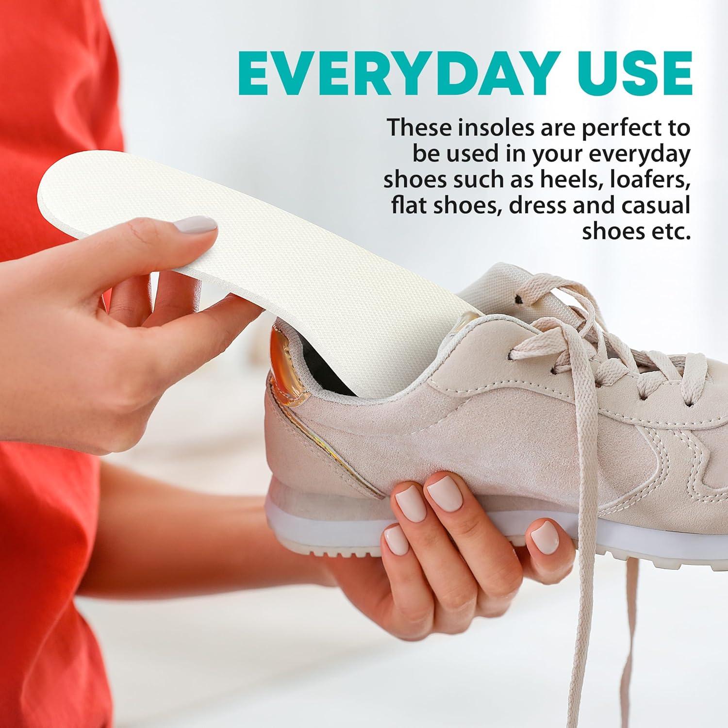 Insertos para Zapatos Comfwalk - Plantillas de Espuma de Láttex EU 37