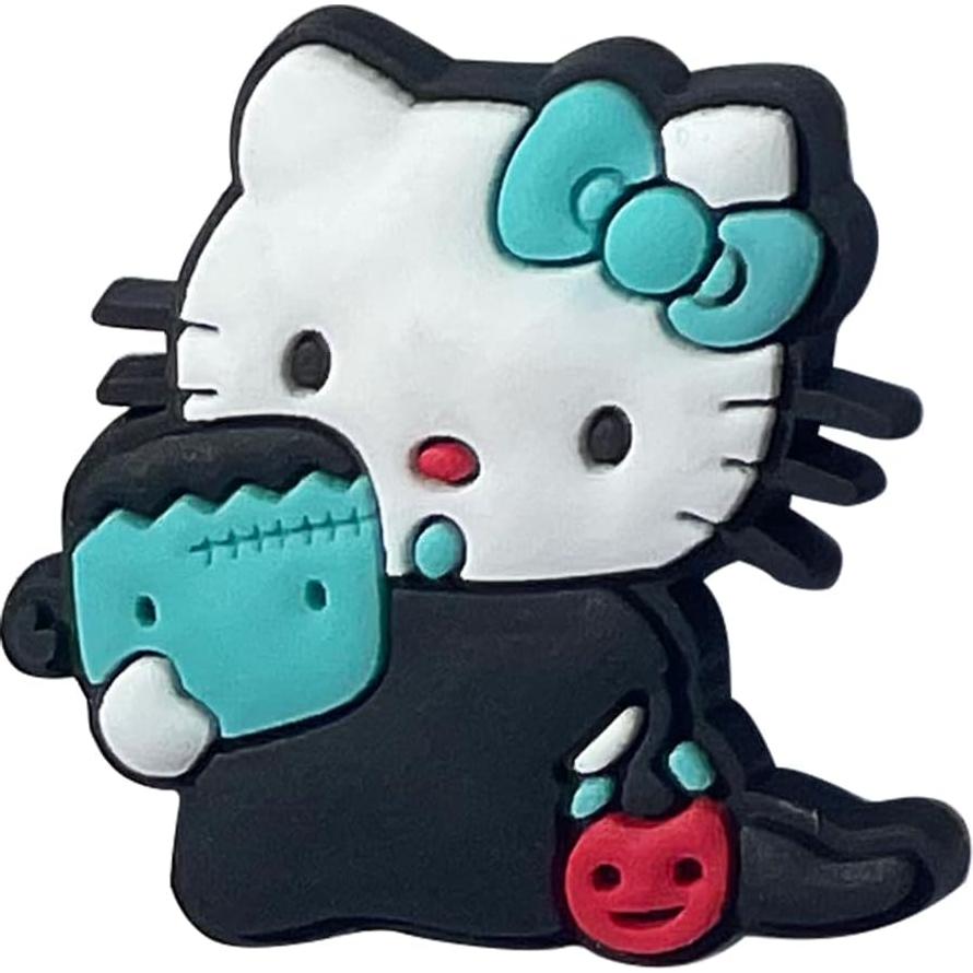 Encantos de Zapatos Halloween 53 Pcs PVC Coloridos DIY