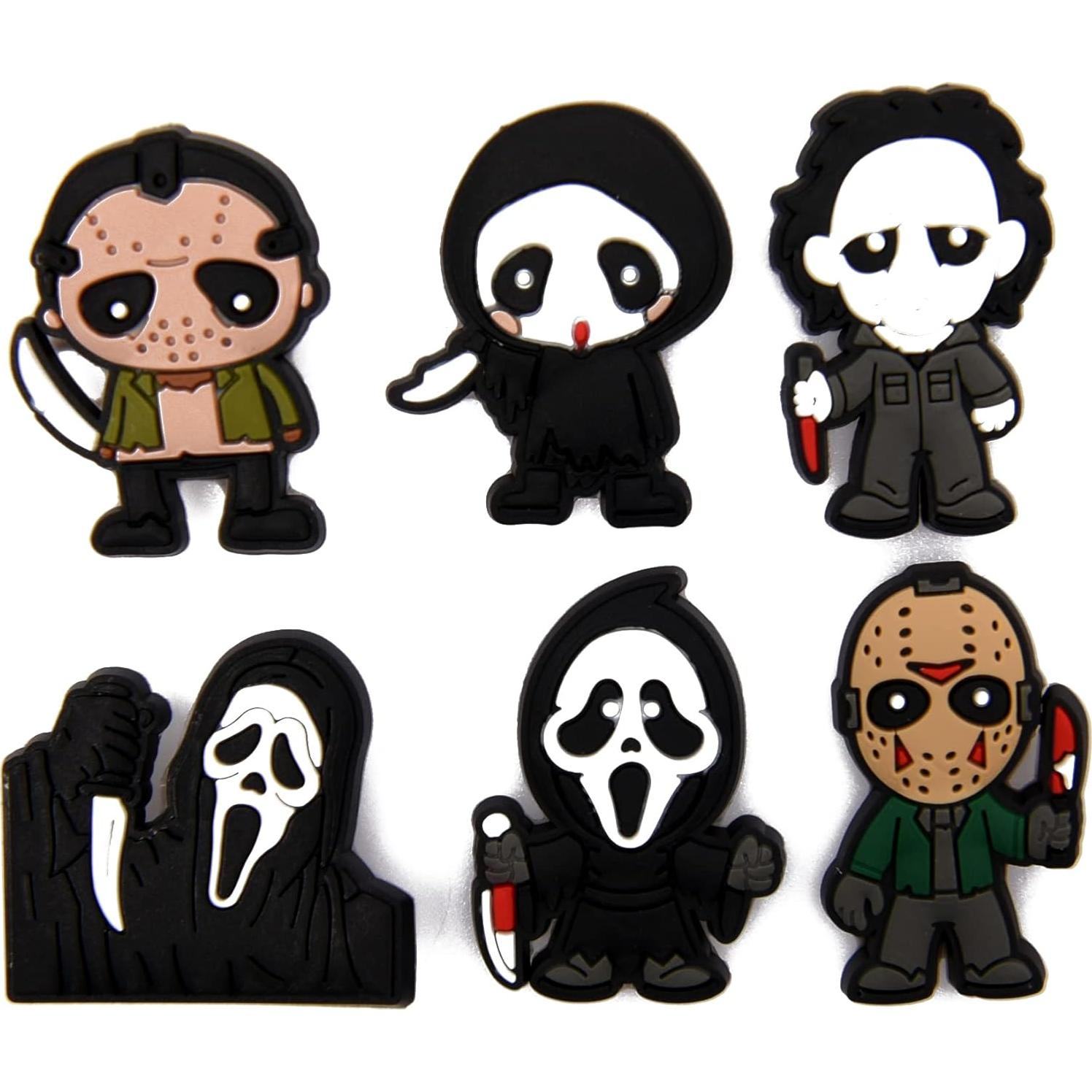 Encantos de Zapatos Halloween 20 Piezas PVC Decorativos