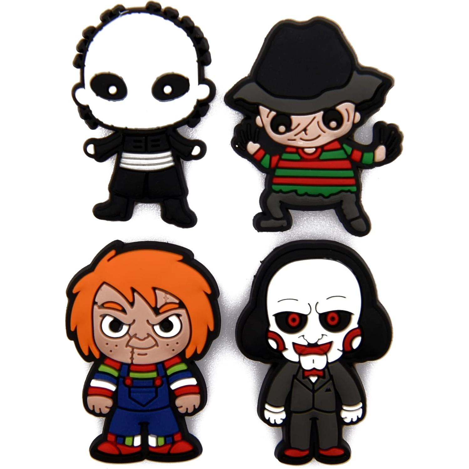 Encantos de Zapatos Halloween 20 Piezas PVC Decorativos