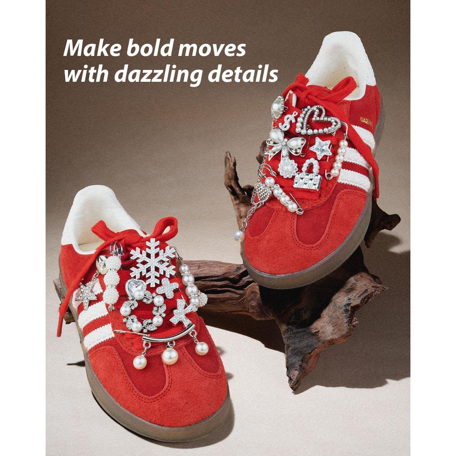 Kit de Encantos Plateados DoDoBeads para Calcetines - 55 Piezas