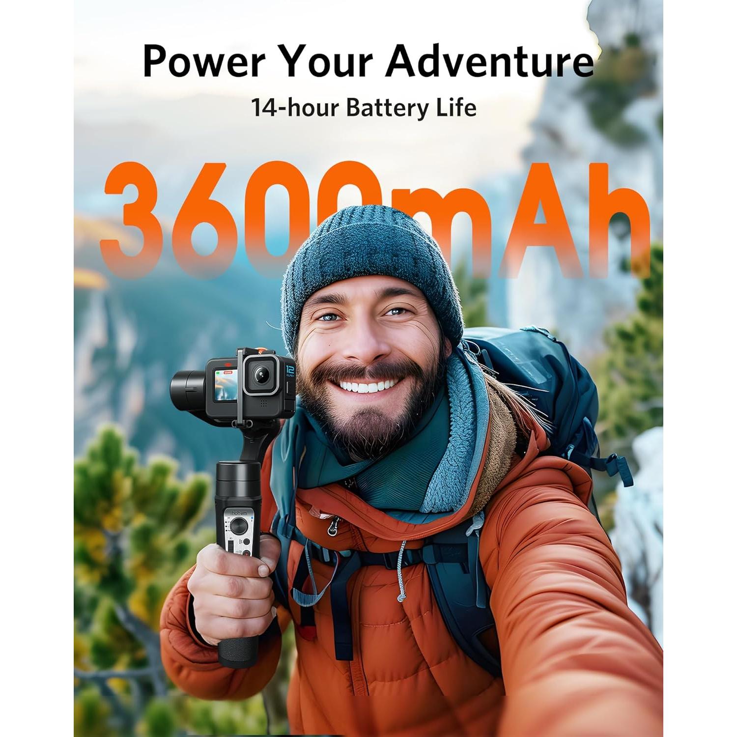 Estabilizador de Cardán 3 Ejes Hohem iSteady Pro4 para GoPro