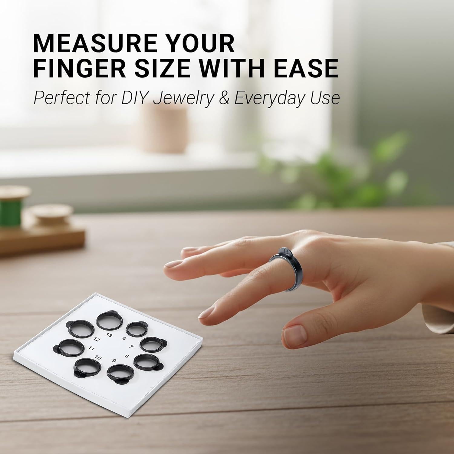 Kit de Medición de Anillos Inteligentes NOLVEX - Tallas 5-15