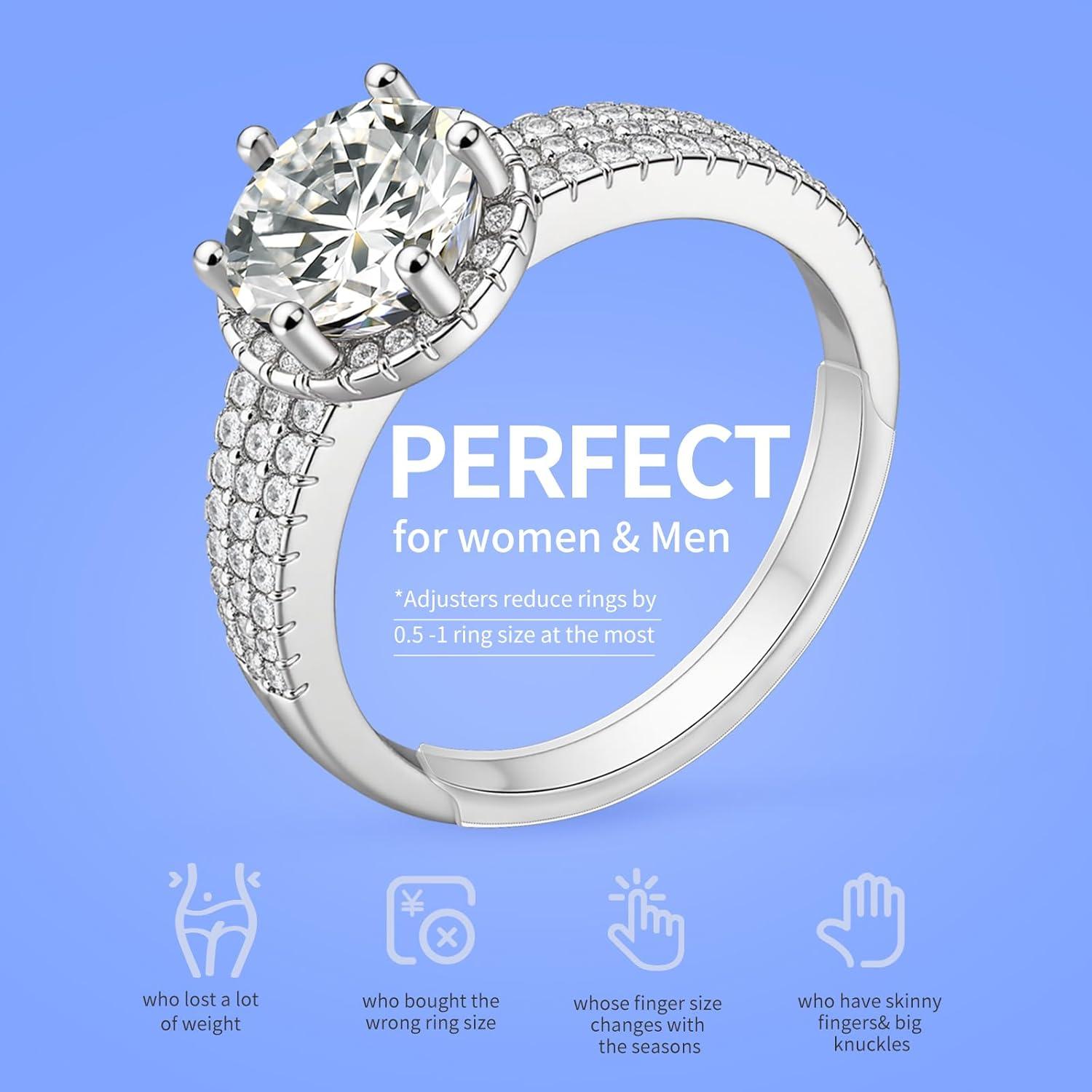 Ajustadores de Tamaño de Anillo Ottemax - 14 Piezas, TPU