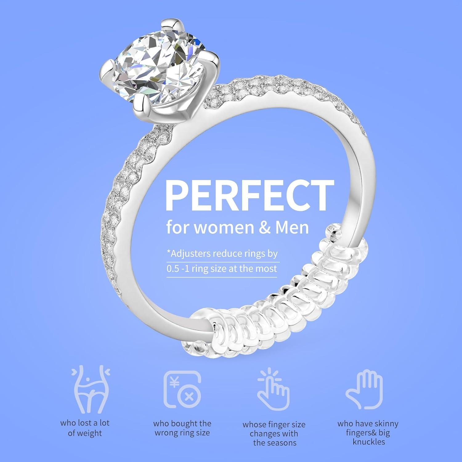 Ajustadores de Tamaño de Anillo Ottemax - 14 Piezas, TPU