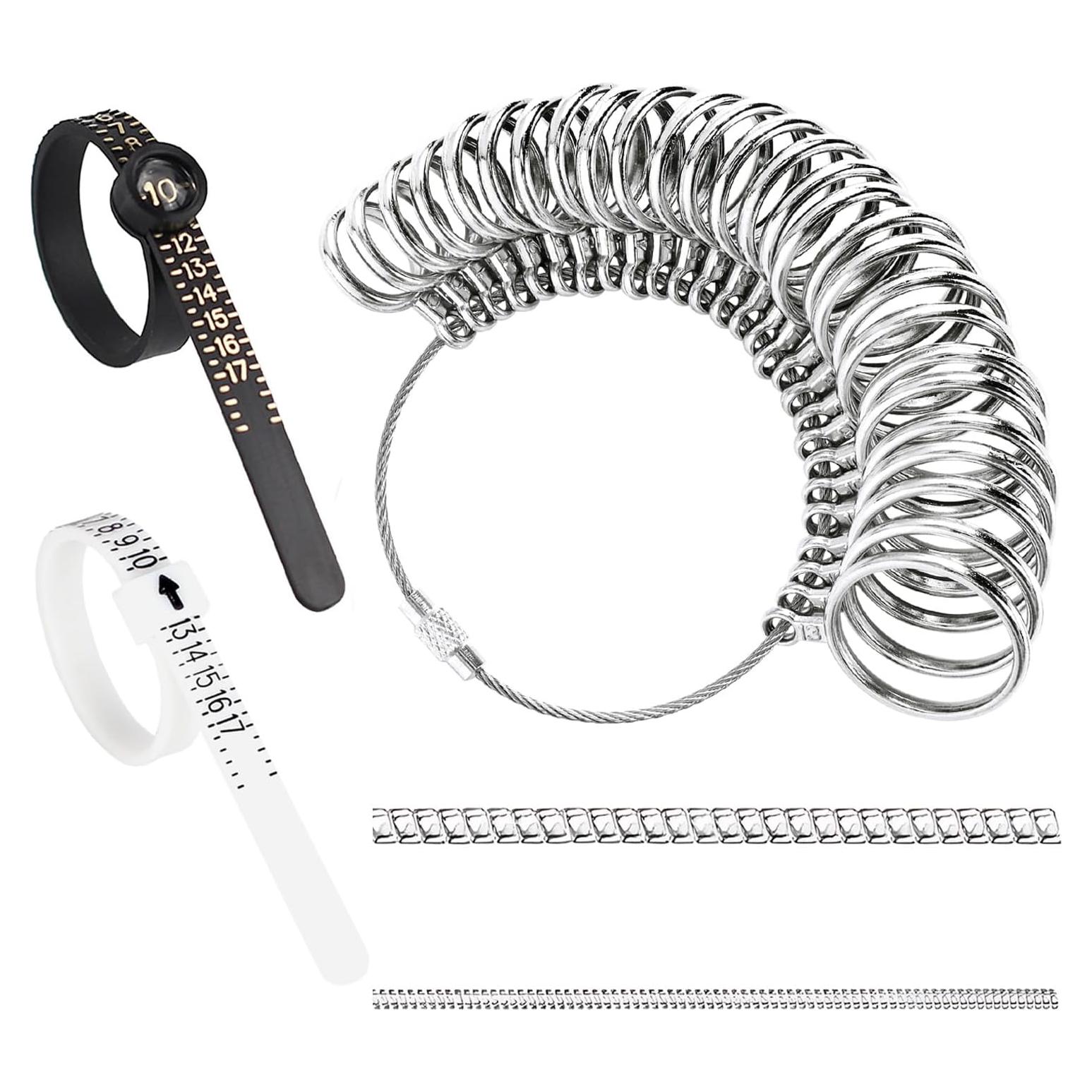 Kit de Medición de Tallas de Anillos Tooltos 0-13 con Cintas