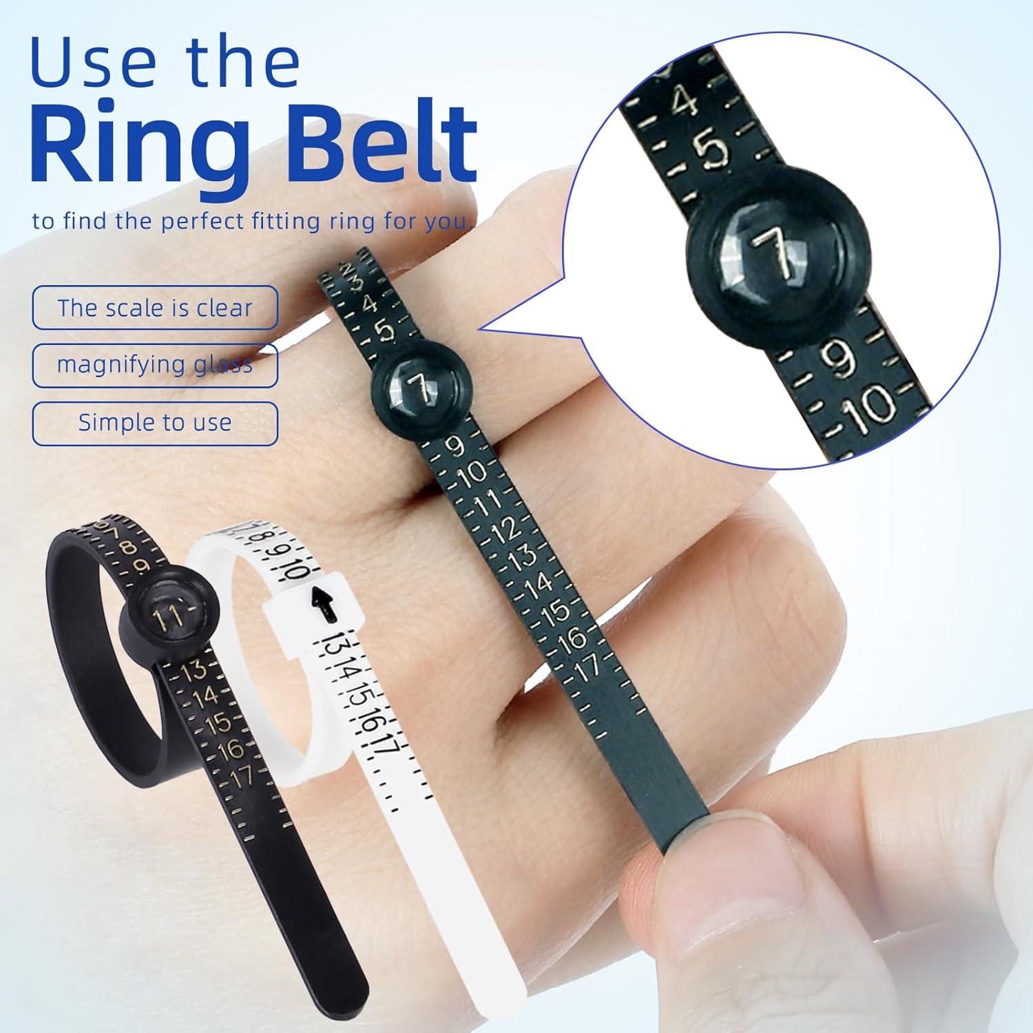 Kit de Medición de Tallas de Anillos Tooltos 0-13 con Cintas