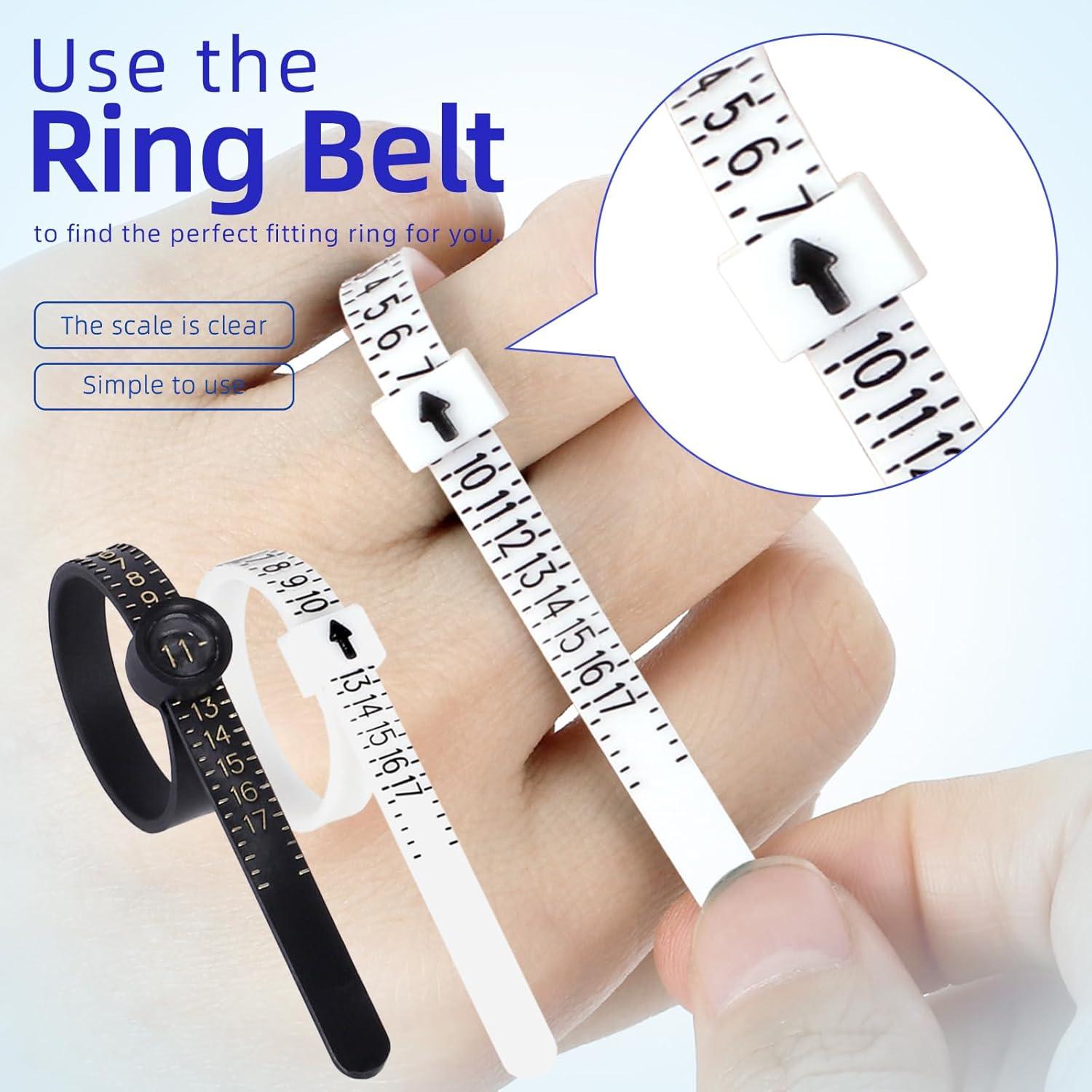 Kit de Medición de Tallas de Anillos Tooltos 0-13 con Cintas