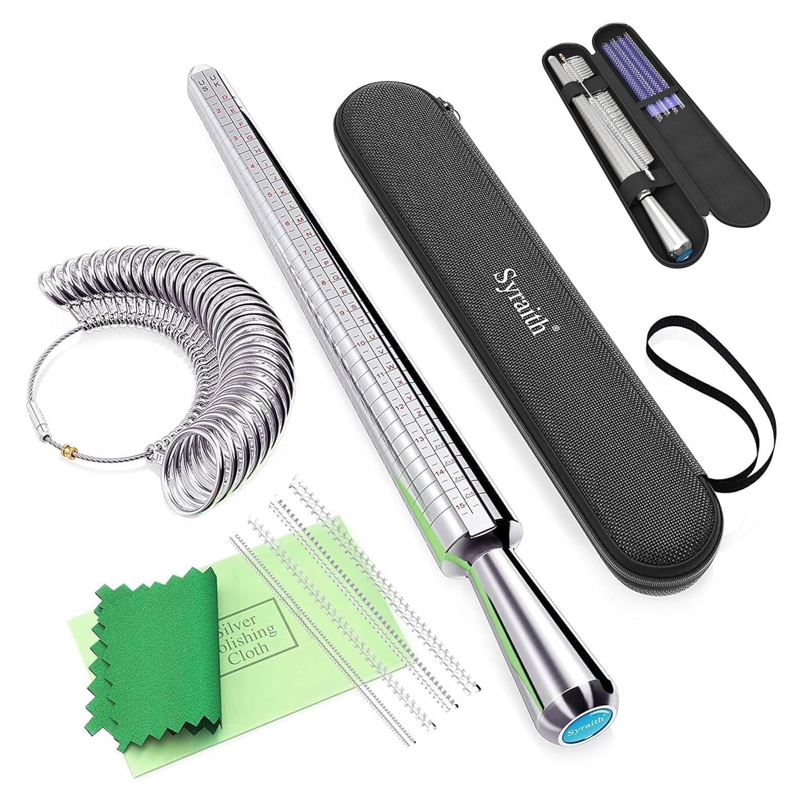 Herramienta de Medición de Tamaño de Anillo Syraith 0-15