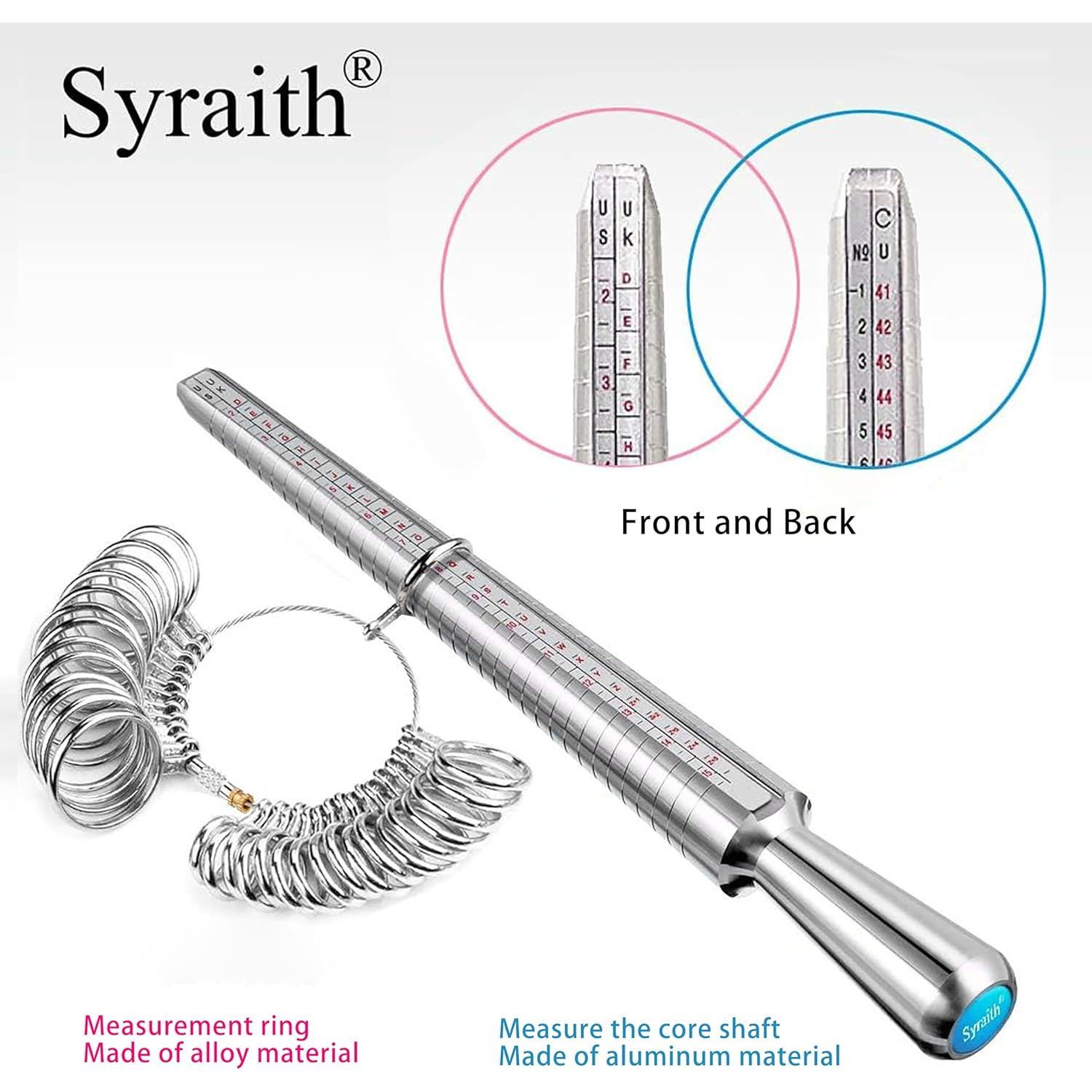 Herramienta de Medición de Tamaño de Anillo Syraith 0-15