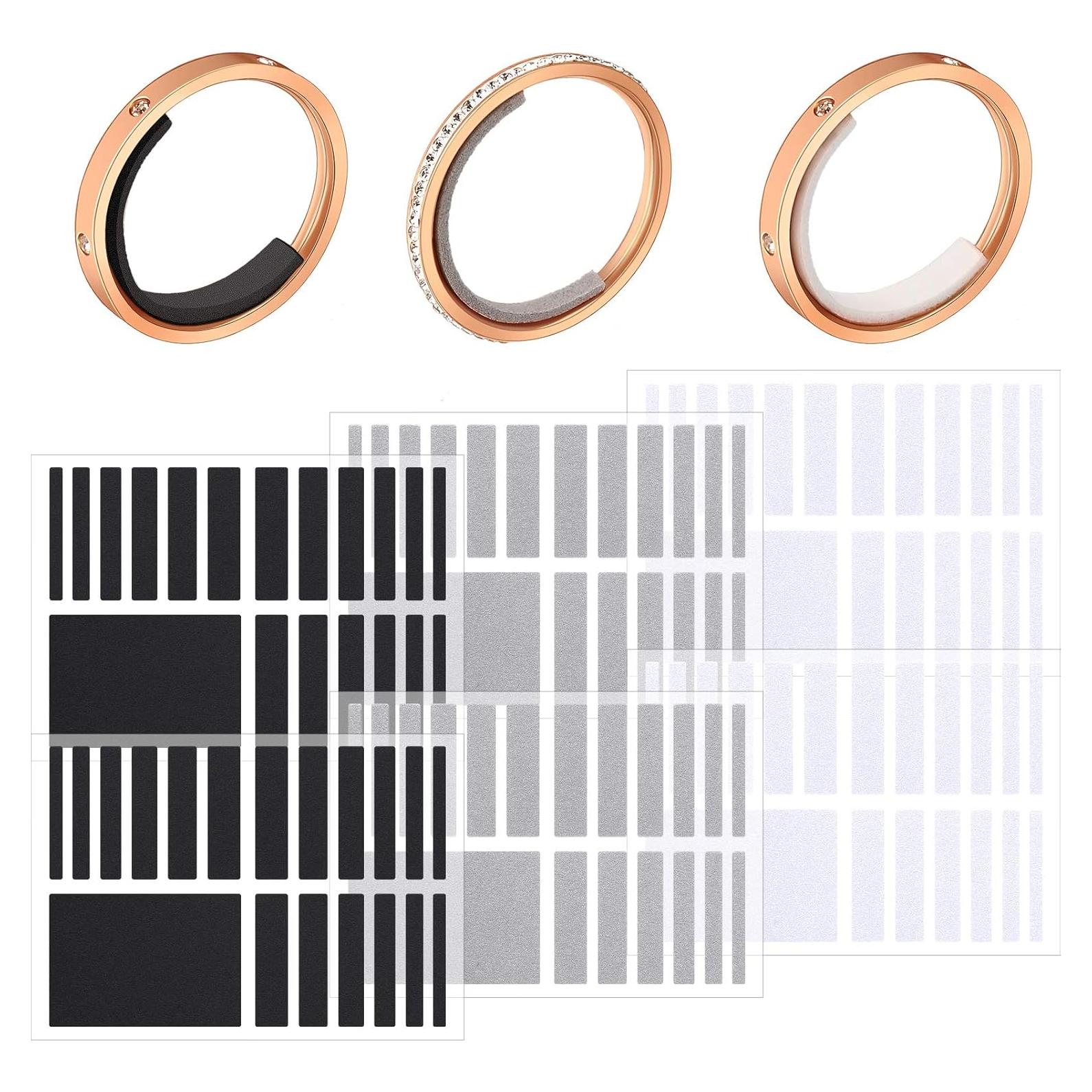 Ajustadores de Tamaño de Anillo Zonon - 114 Piezas, 6 Tamaños