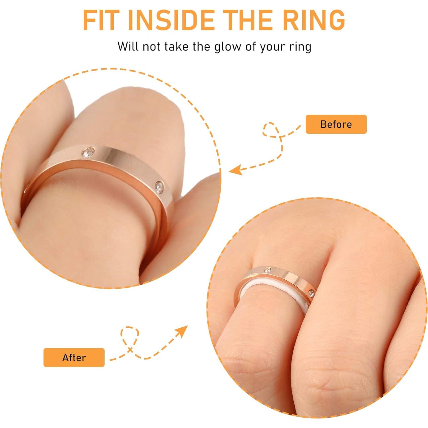 Ajustadores de Tamaño de Anillo Zonon - 114 Piezas, 6 Tamaños