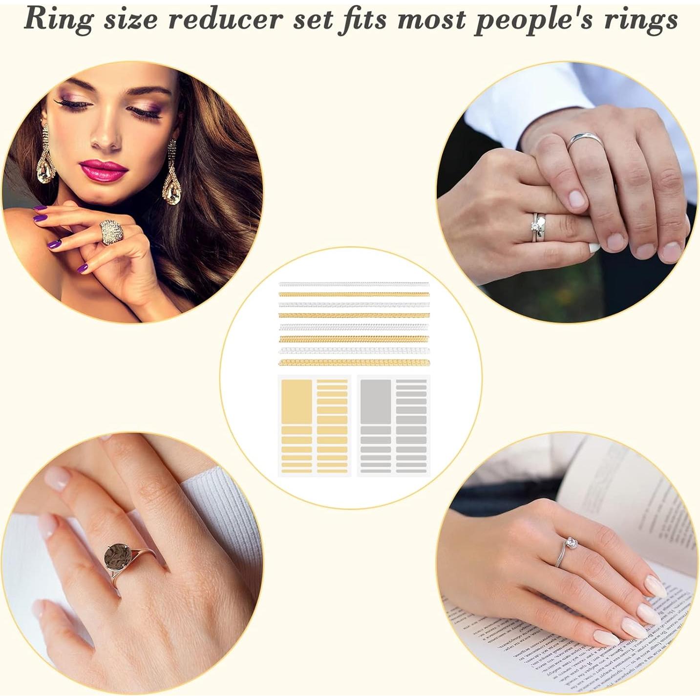 Ajustador de Tamaño de Anillo Invisible LGCLGY 46 Piezas