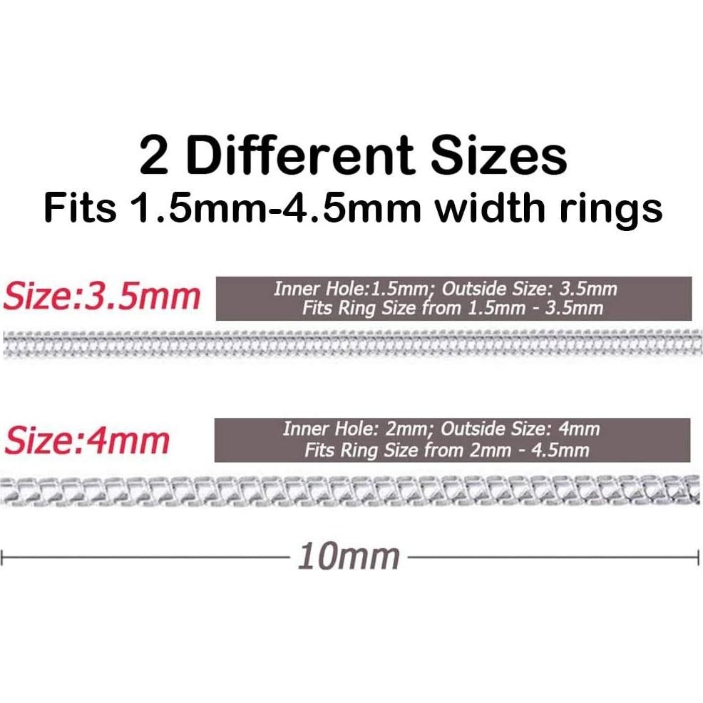 Ajustador de Tamaño de Anillo GUMIKE - 12 Paquetes Silicona