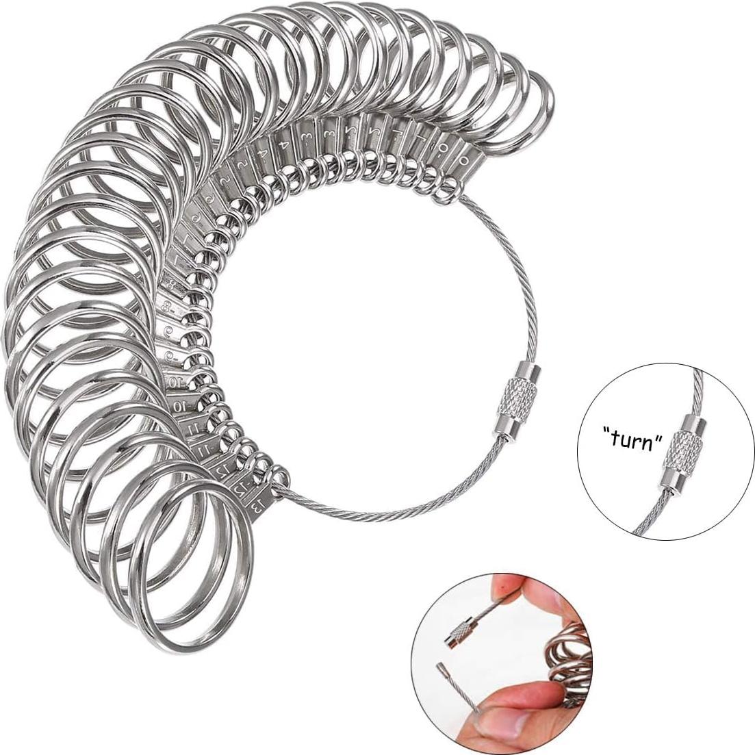 Juego de Herramientas para Medir Tallas de Anillos Sociplentycom