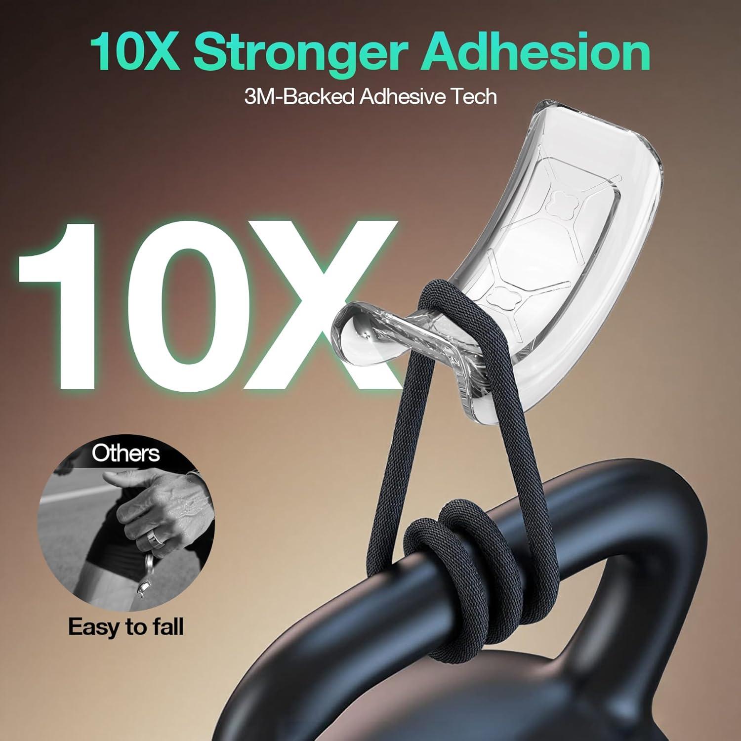 Agarres Invisibles YWXTW para Anillo Oura y Samsung - Paquete de 8