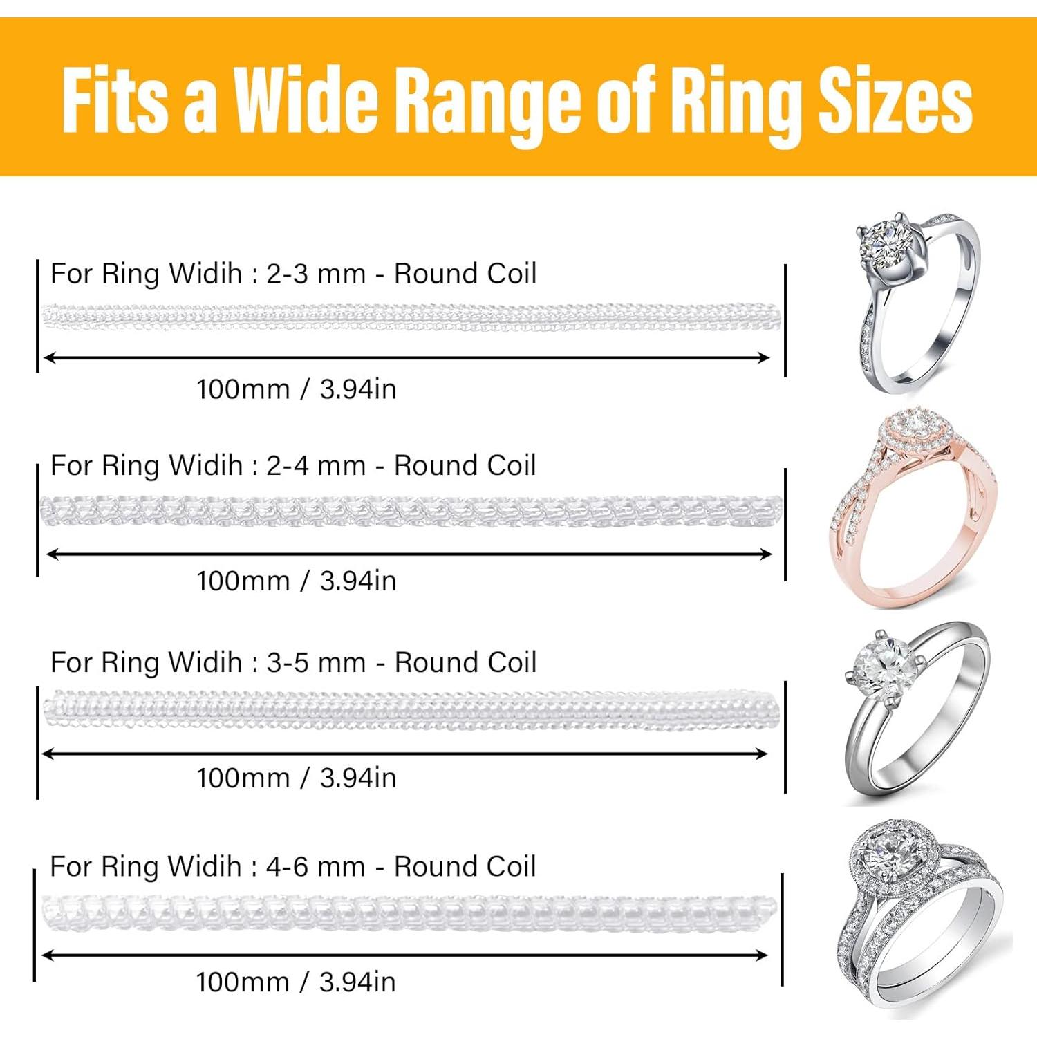 Ajustadores de Anillos Ohiatn 12 Pzs + Cinturón Medidor