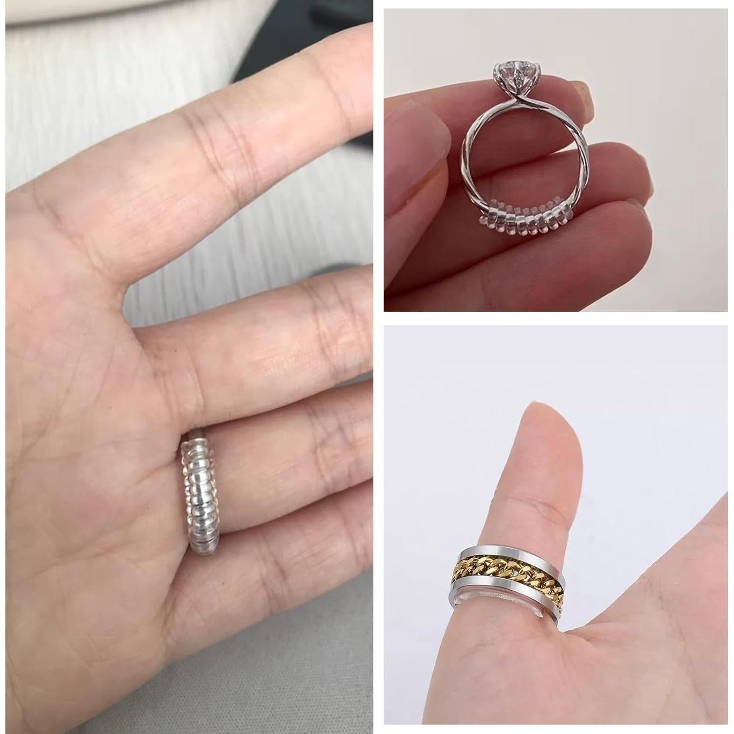 Paquete de 32 Ajustadores de Tamaño de Anillo LOGJAM - 12 Tamaños