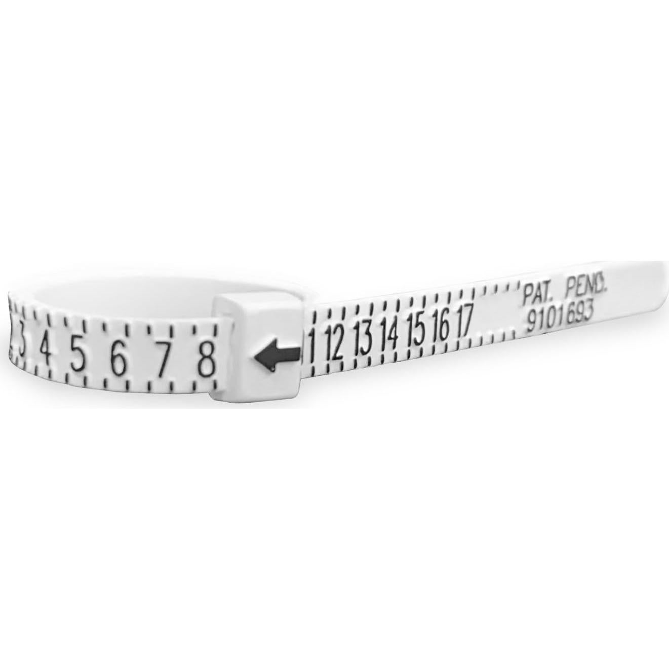 Medidor de Talla de Anillo Gem Oro - Paquete de 3 Reutilizables