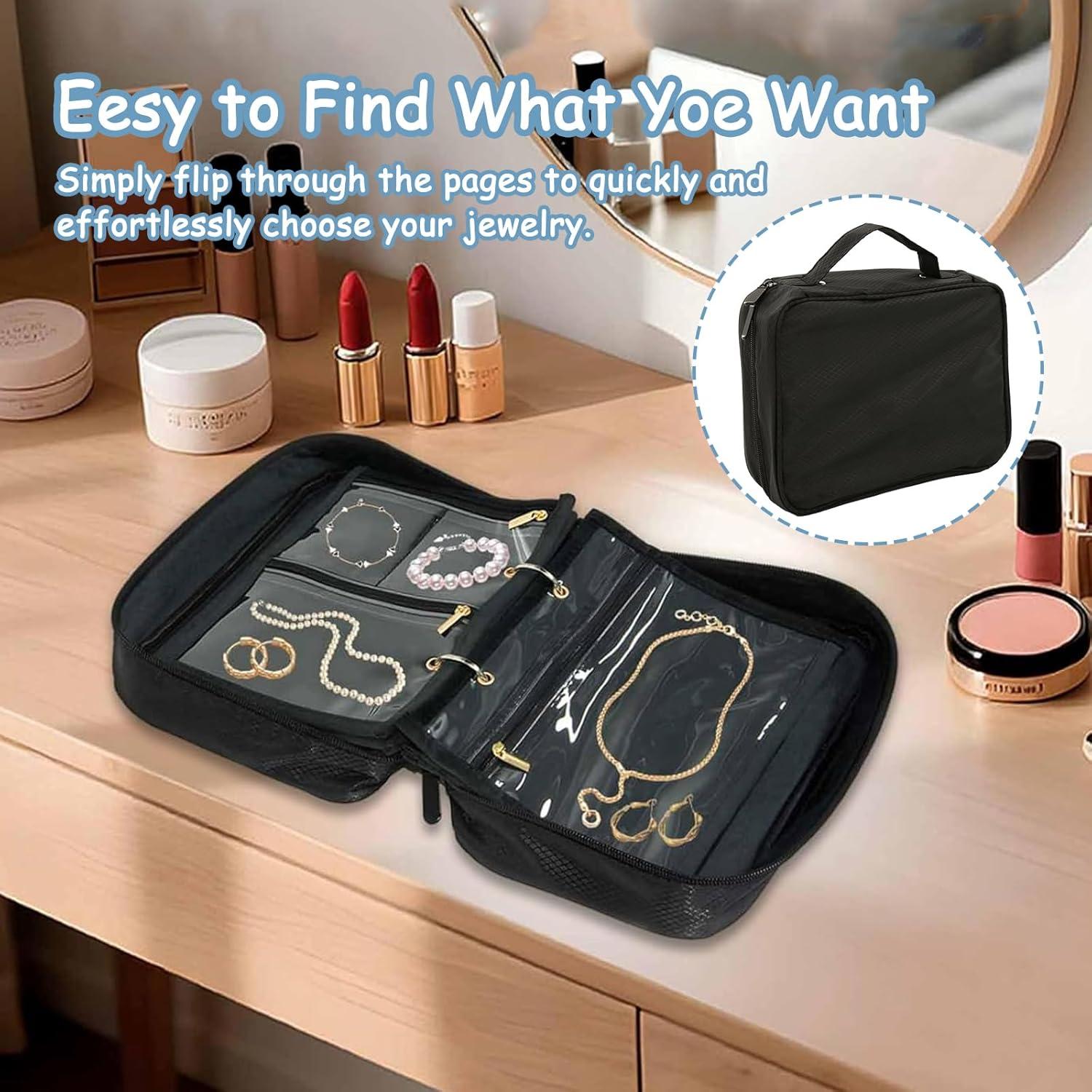 Estuche de Joyería de Viaje Braxan - Organizador Portátil 24 Compartimentos