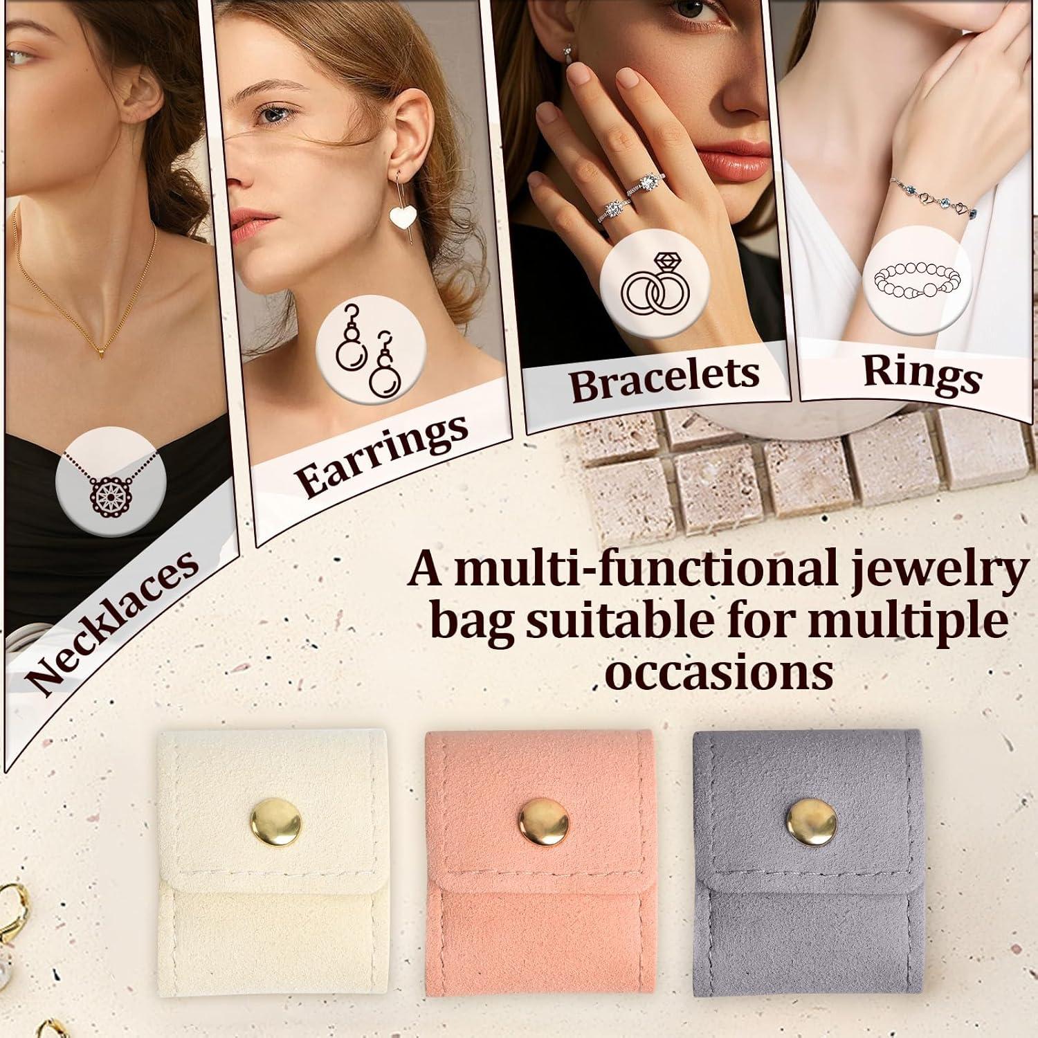 Bolsa de Joyería de Viaje DreaVant Mini 3 Piezas Ligera