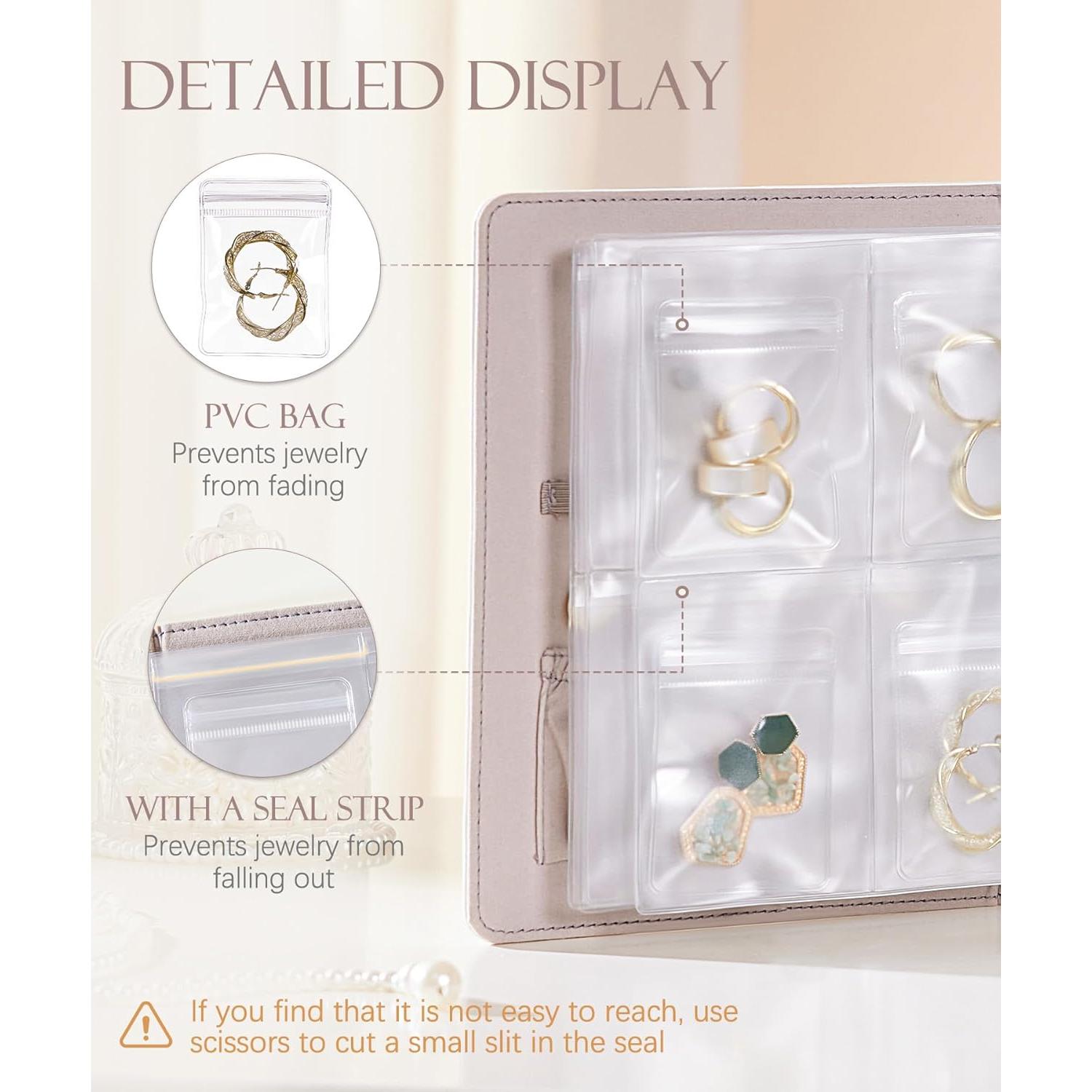 Caja de Joyería de Viaje Homde 18x5x22.5cm Antioxidante