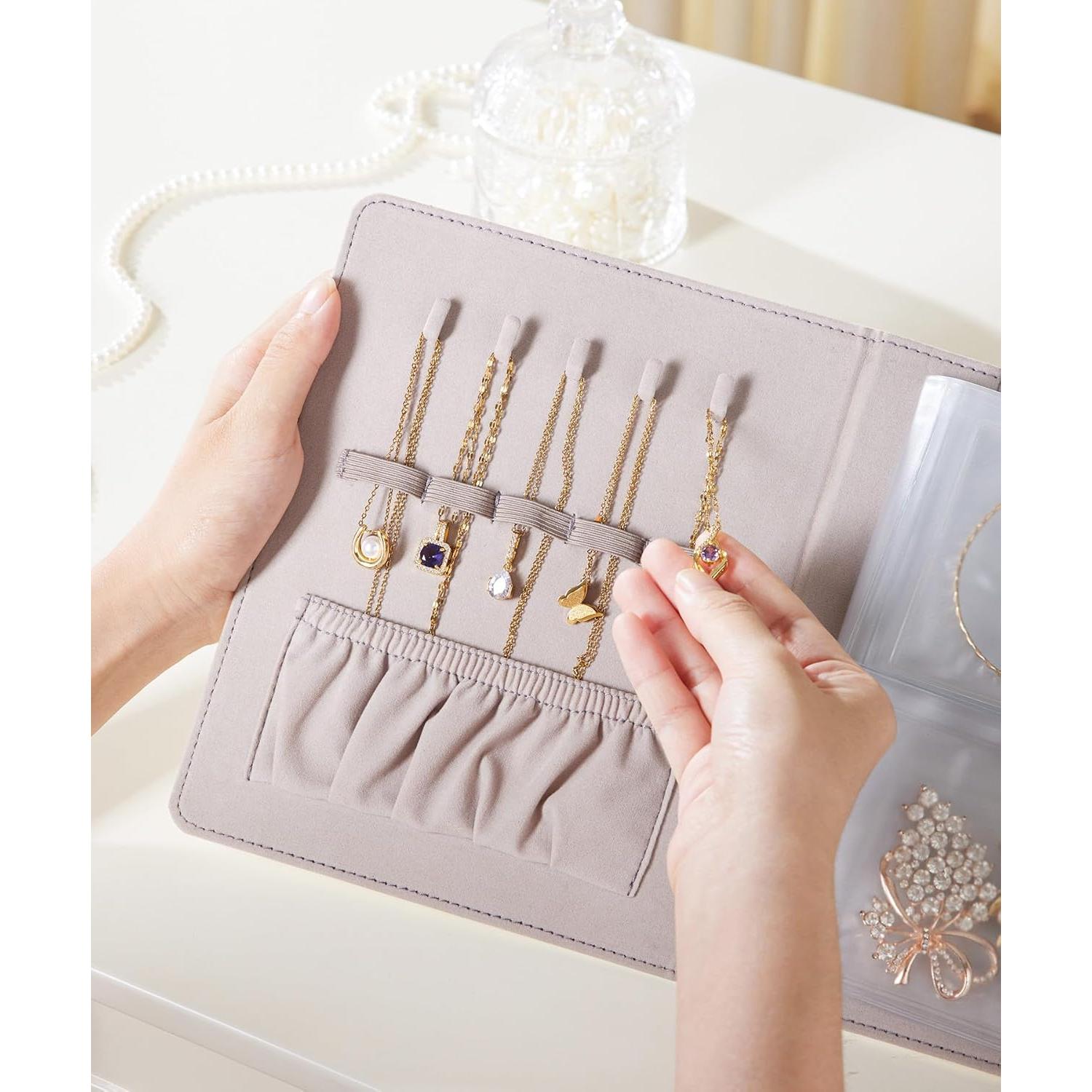 Caja de Joyería de Viaje Homde 18x5x22.5cm Antioxidante