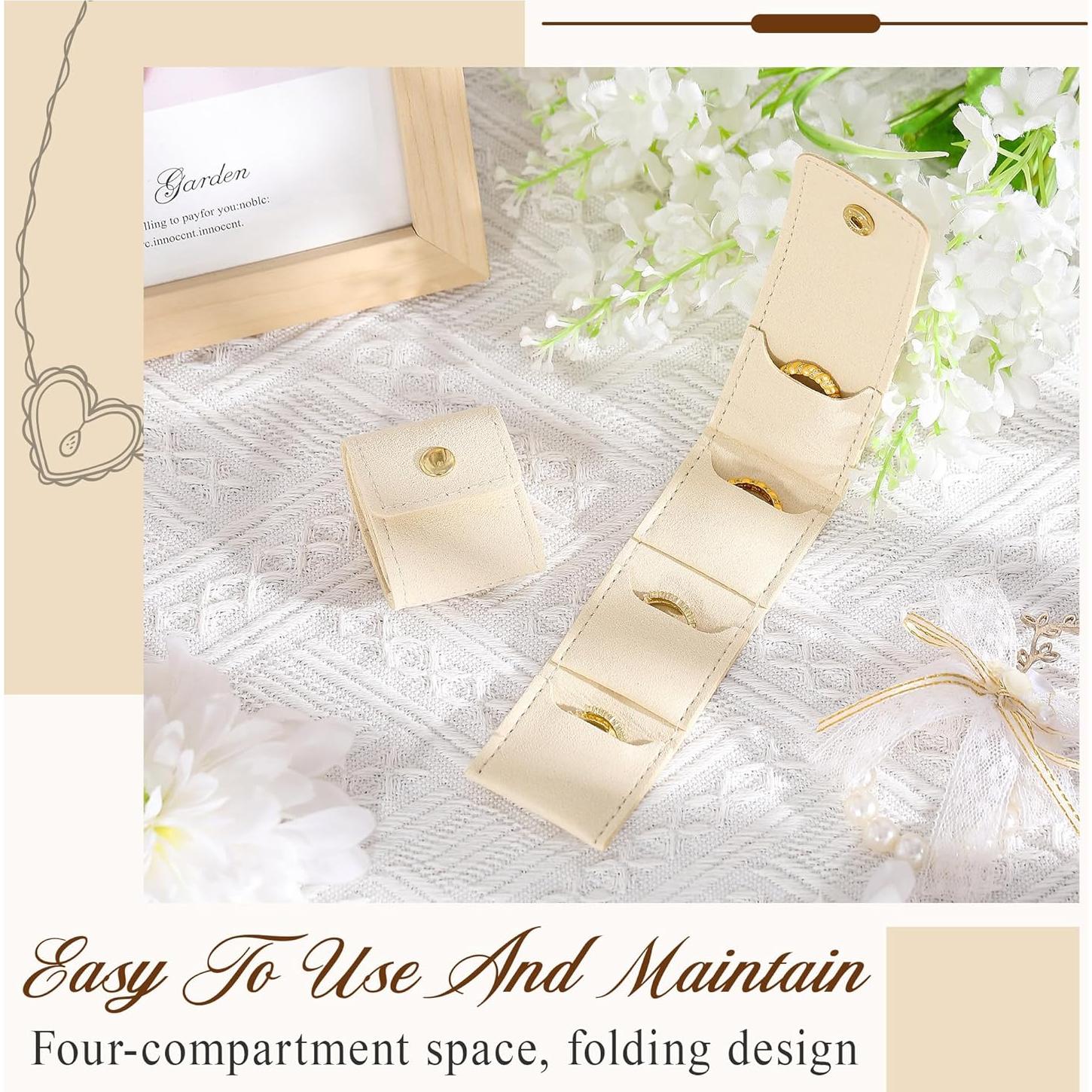 12 Mini Bolsas de Viaje para Joyería Plegables Ferreve