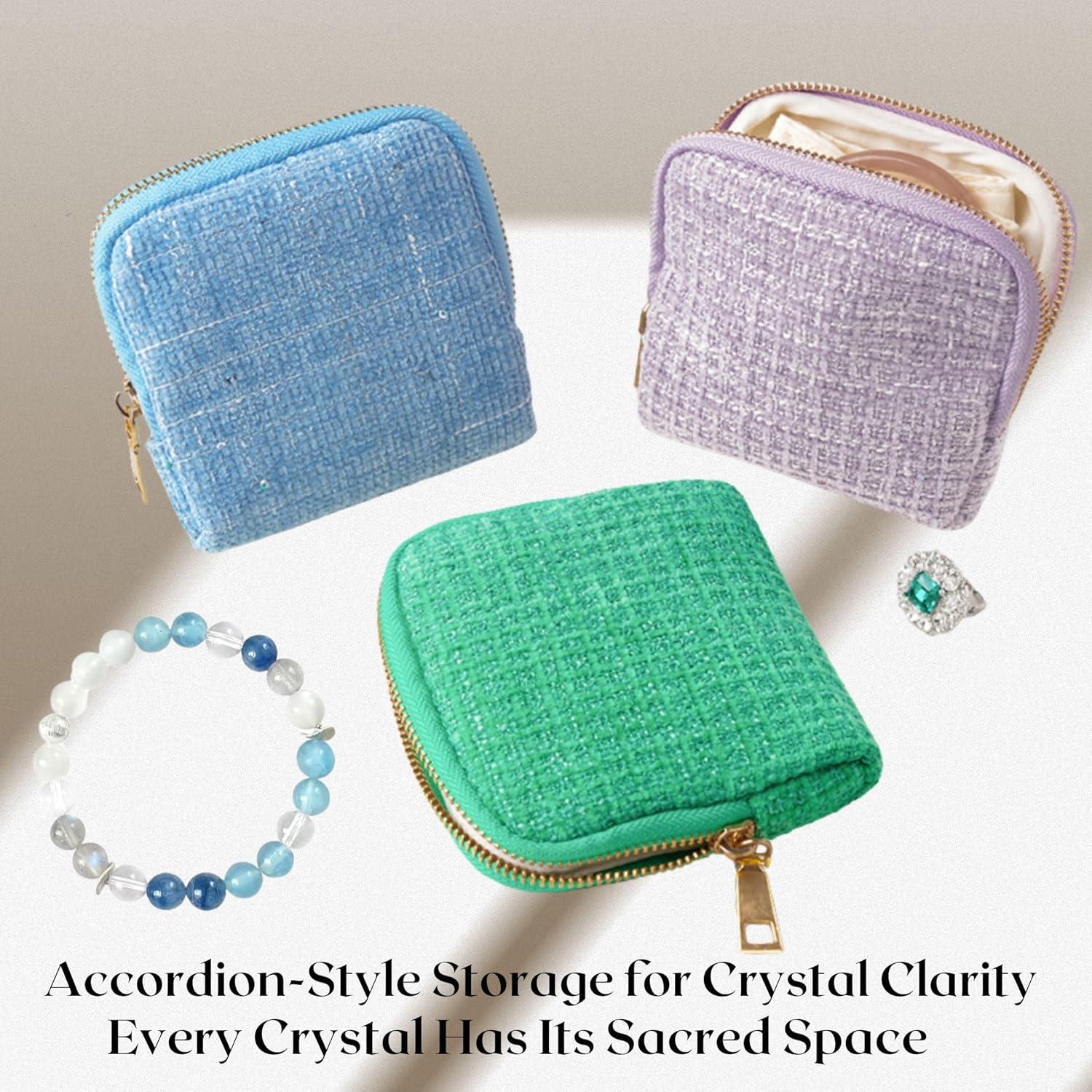 Estuche de Joyería CHIMORY Púrpura Tweed 7 Compartimentos